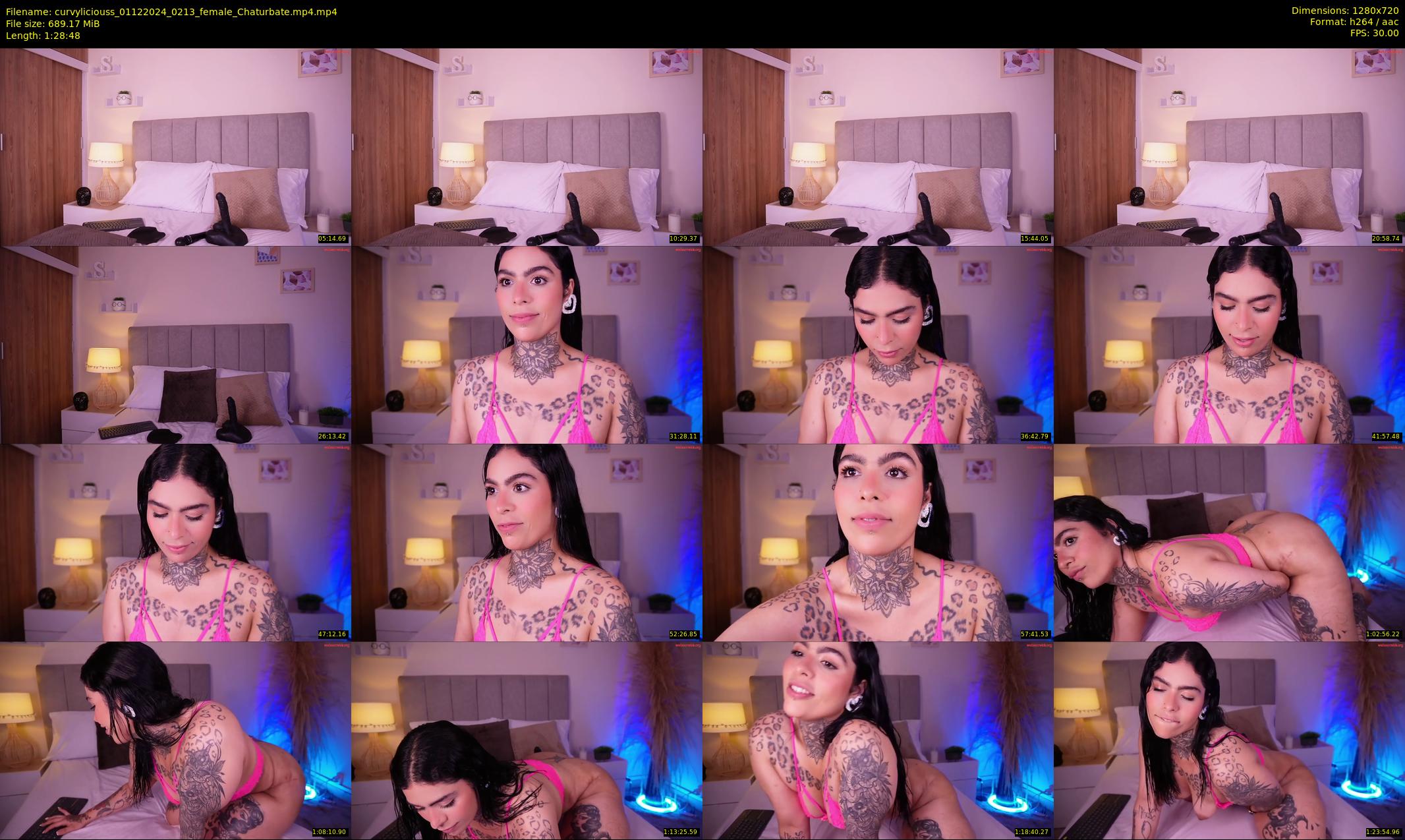 curvyliciouss — 89 minute Chaturbate female cam show recording, 720p, Dec 1, 2024