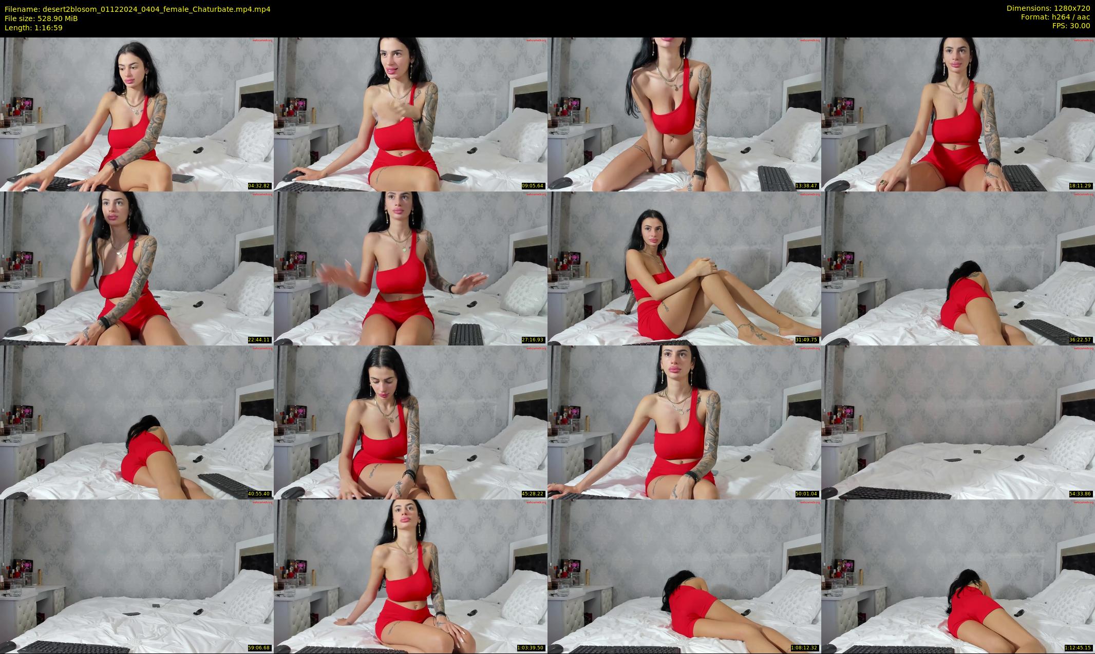 desert2blosom — 77 minute Chaturbate female cam show recording, 720p, Dec 1, 2024