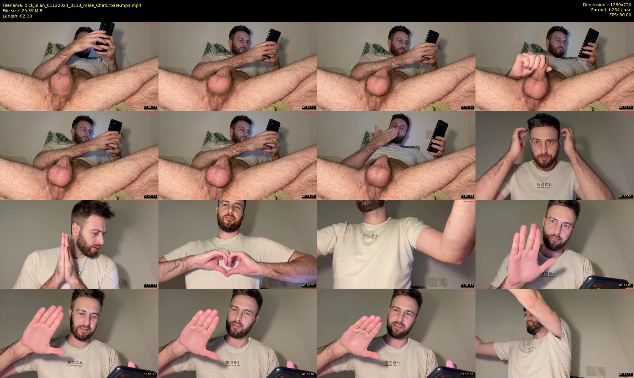 dickjulian — 3 minute Chaturbate male cam show recording, 720p, Dec 1, 2024