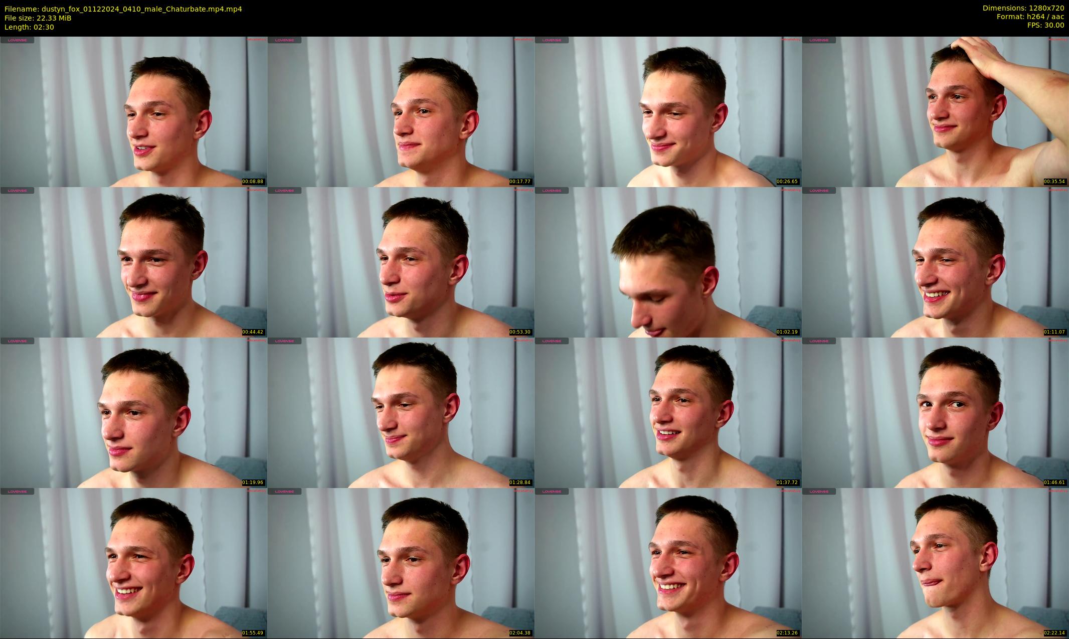 dustyn_fox — 3 minute Chaturbate male cam show recording, 720p, Dec 1, 2024
