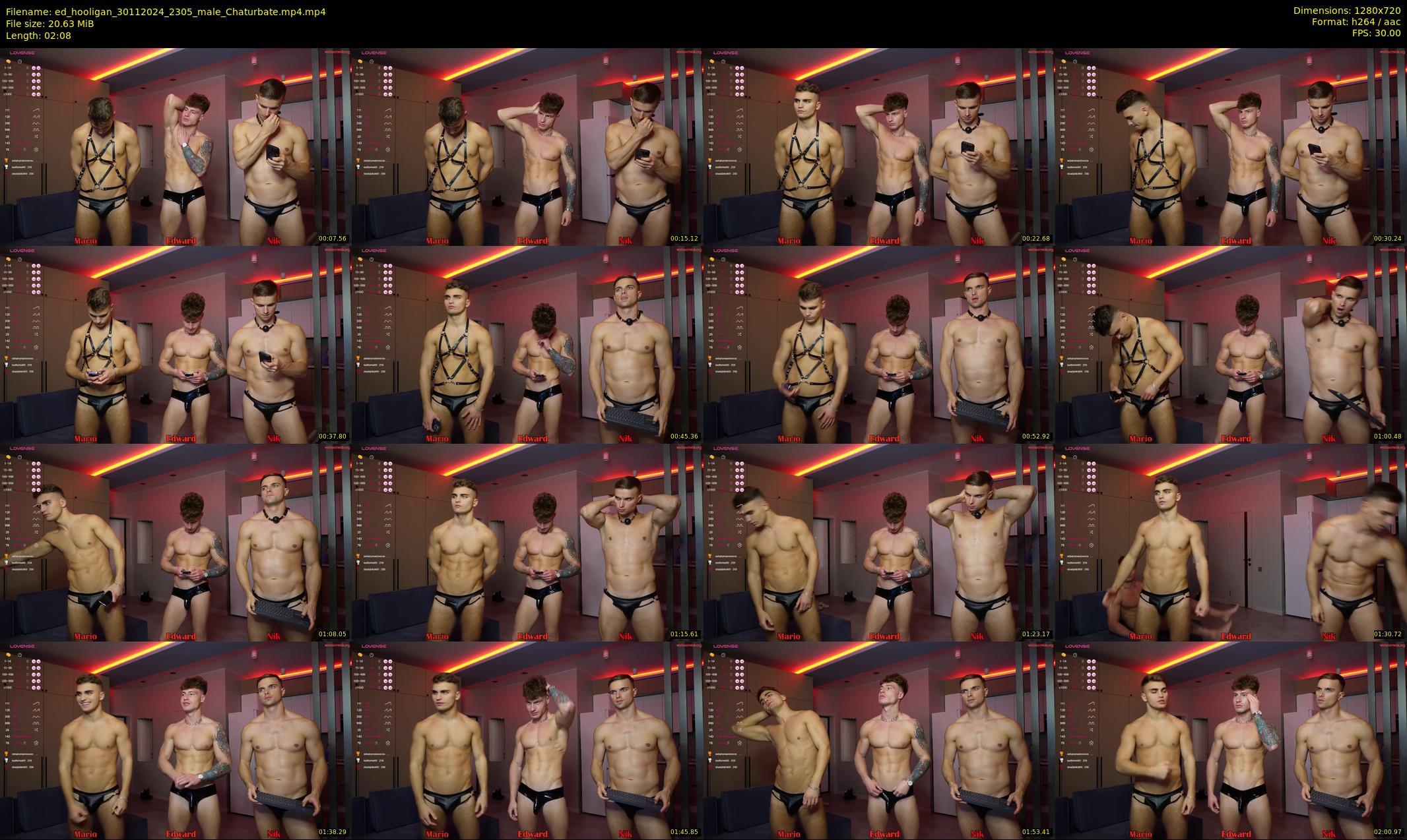 ed_hooligan — 3 minute Chaturbate male cam show recording, 720p, Nov 30, 2024