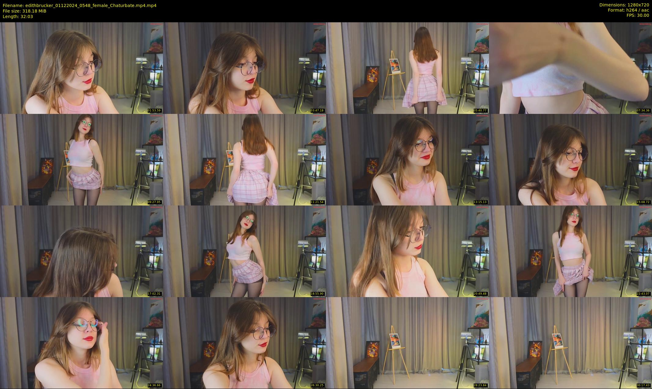 edithbrucker — 33 minute Chaturbate female cam show recording, 720p, Dec 1, 2024