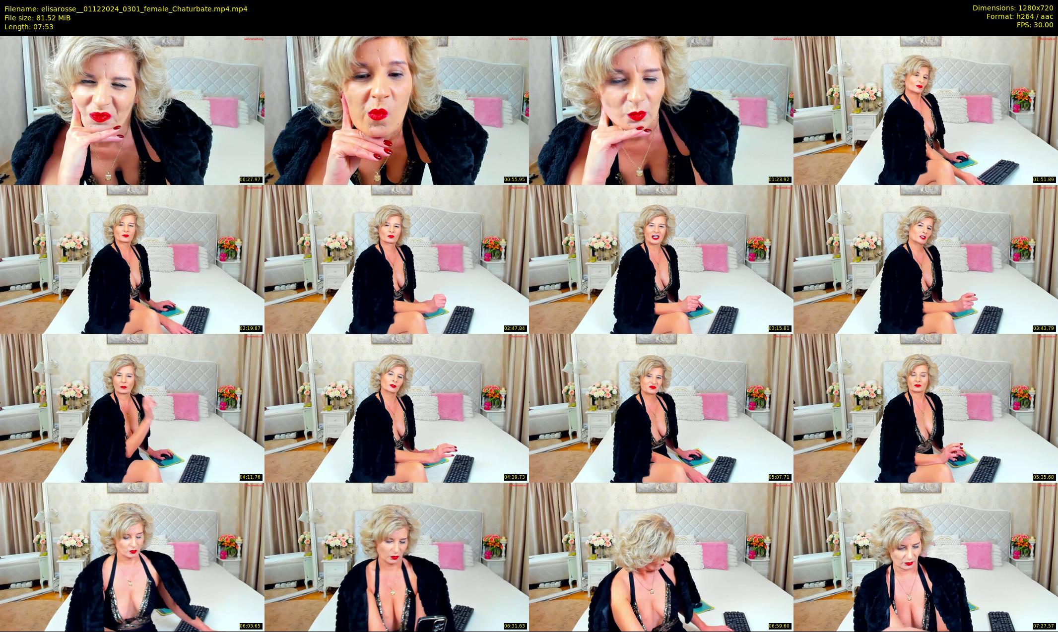 elisarosse_ — 8 minute Chaturbate female cam show recording, 720p, Dec 1, 2024
