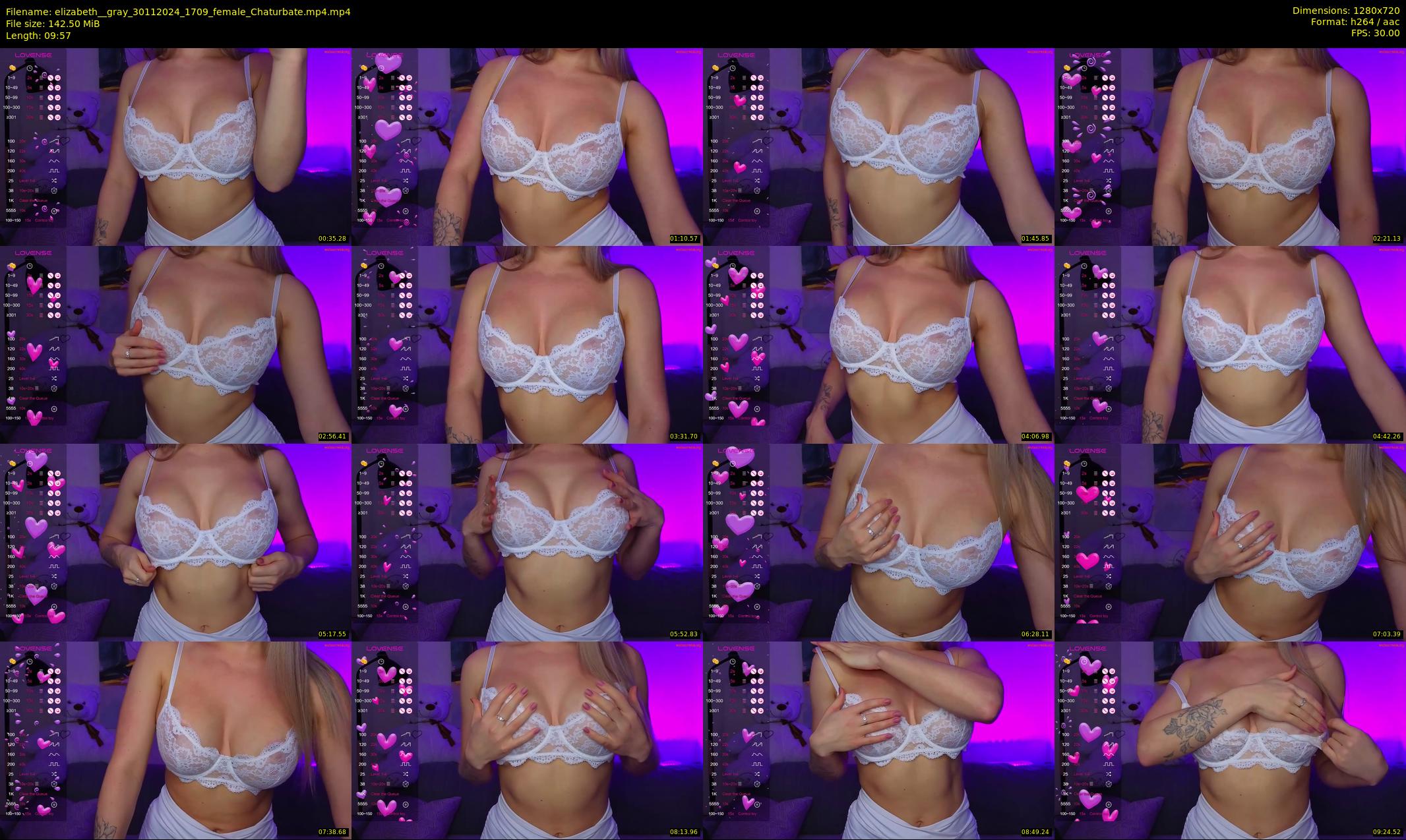elizabeth__gray — 10 minute Chaturbate female cam show recording, 720p, Nov 30, 2024