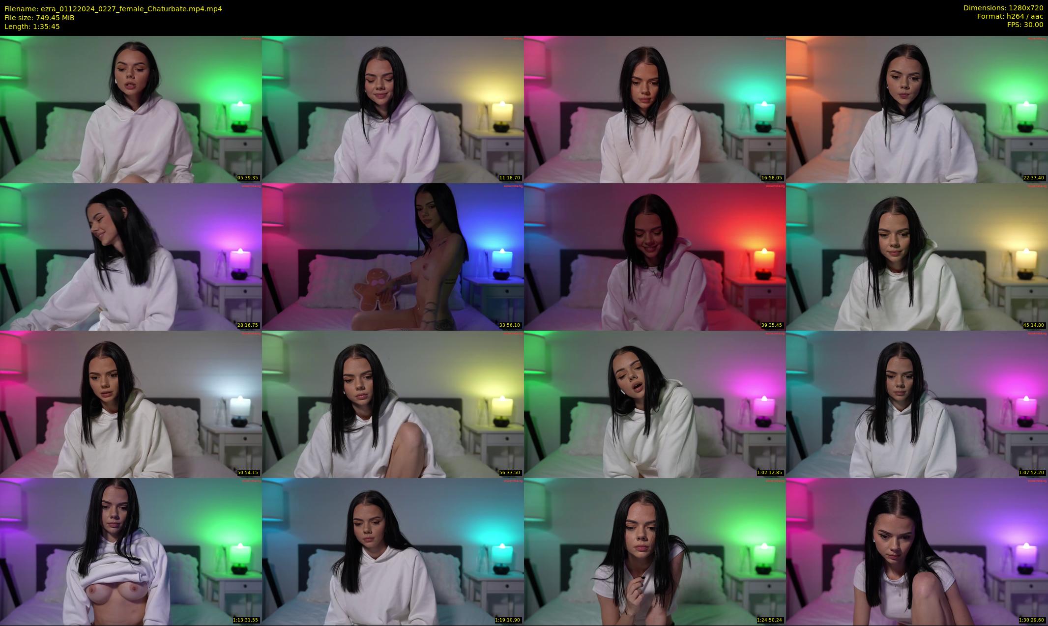 ezra — 96 minute Chaturbate female cam show recording, 720p, Dec 1, 2024
