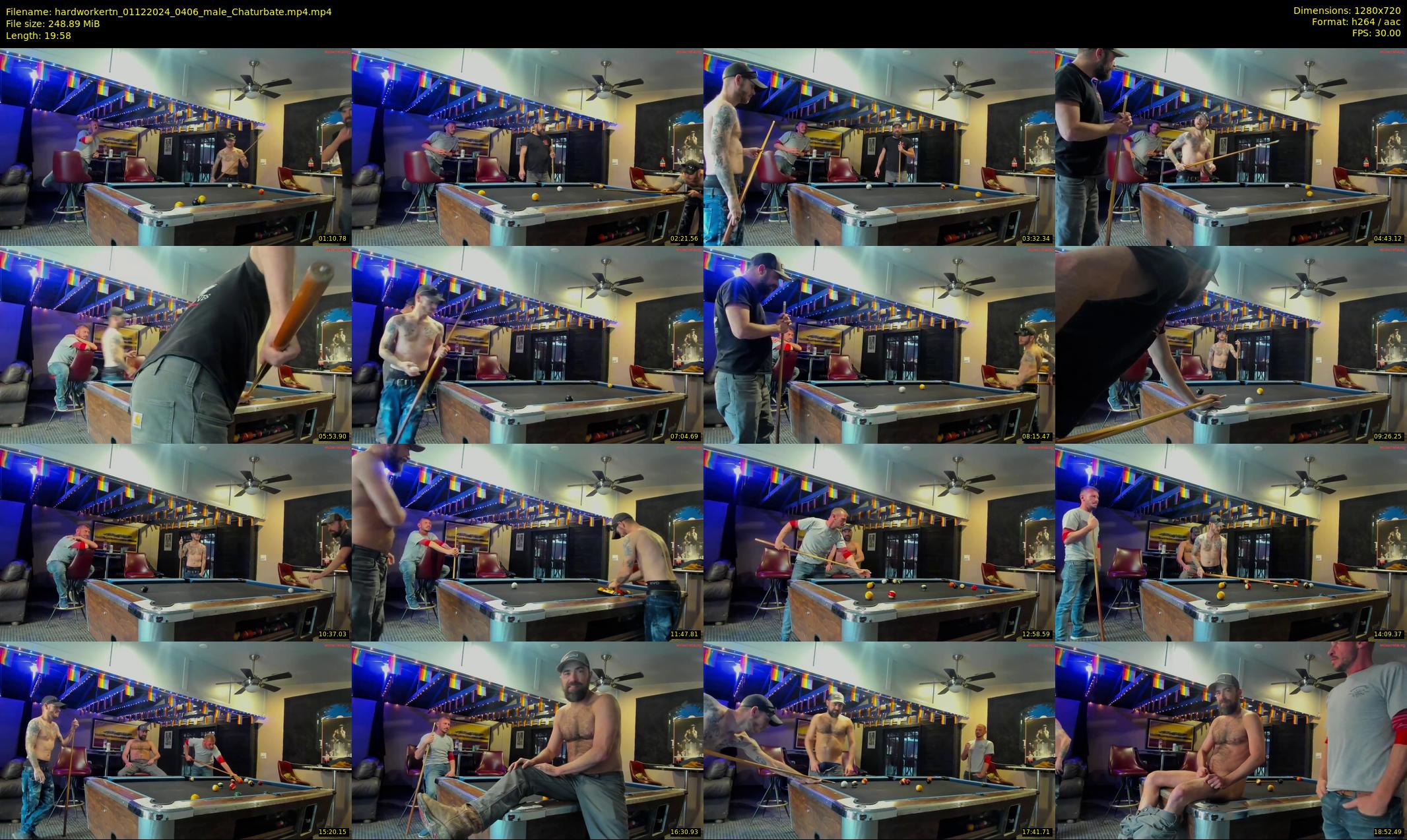 hardworkertn — 20 minute Chaturbate male cam show recording, 720p, Dec 1, 2024