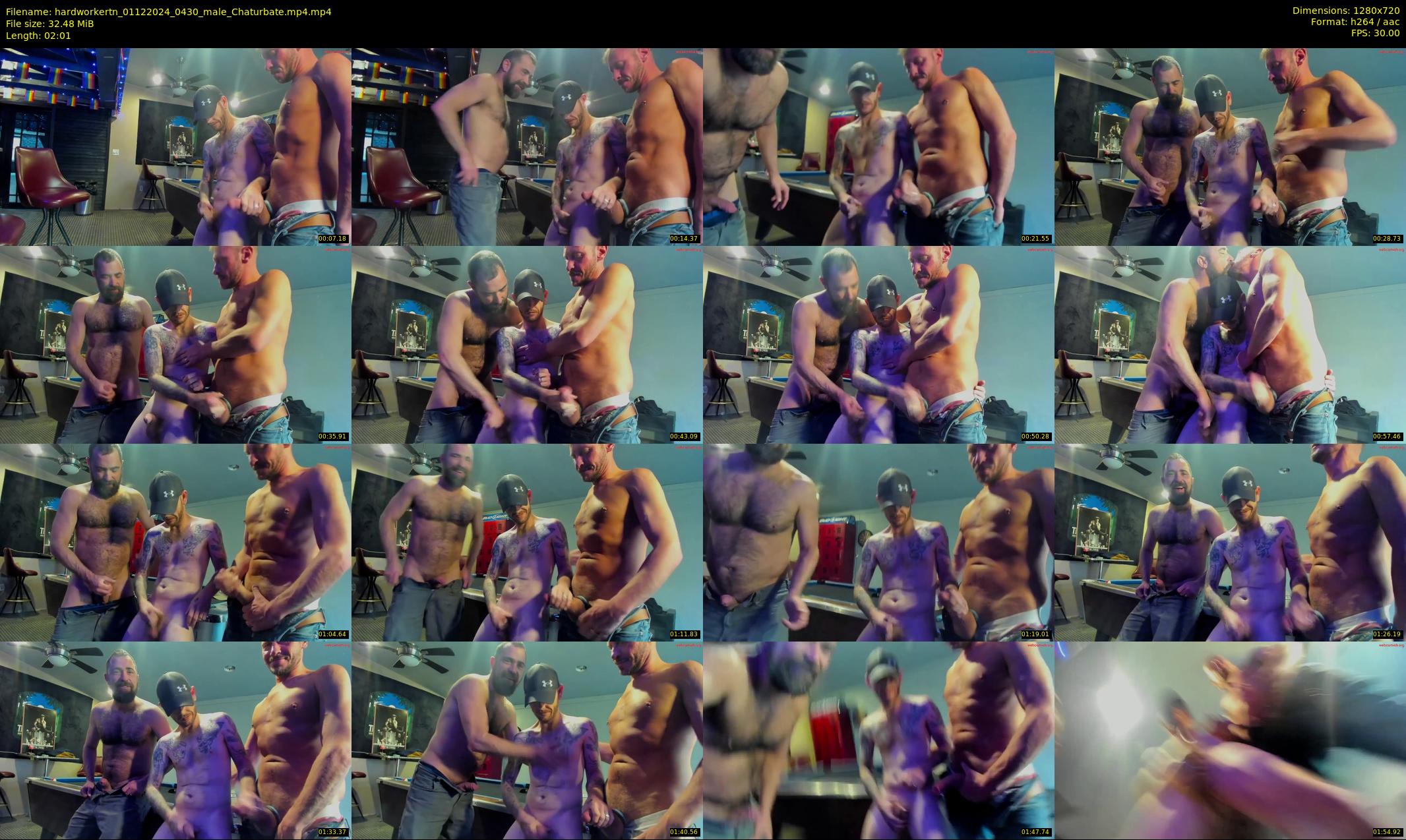 hardworkertn — 3 minute Chaturbate male cam show recording, 720p, Dec 1, 2024