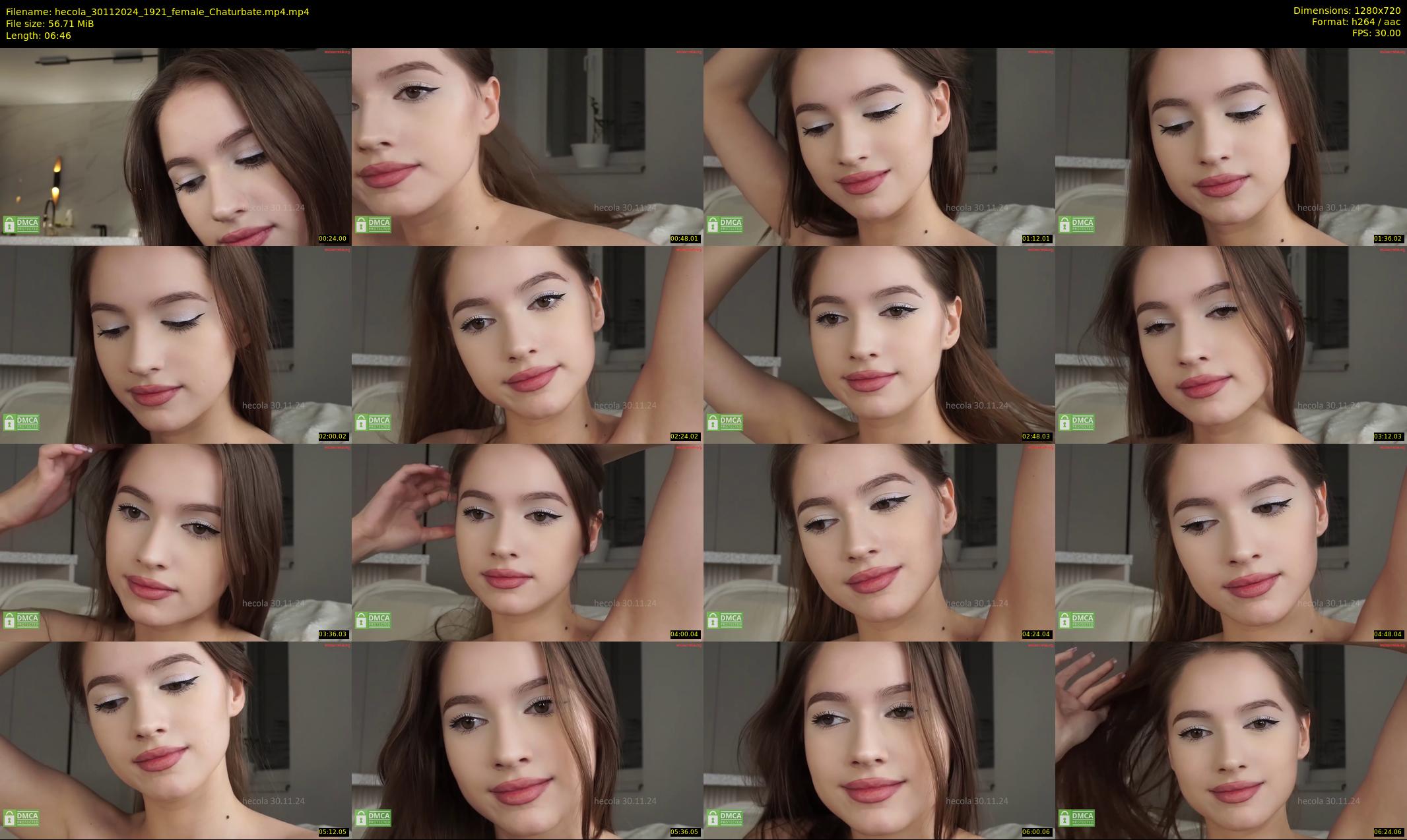 hecola — 7 minute Chaturbate female cam show recording, 720p, Nov 30, 2024