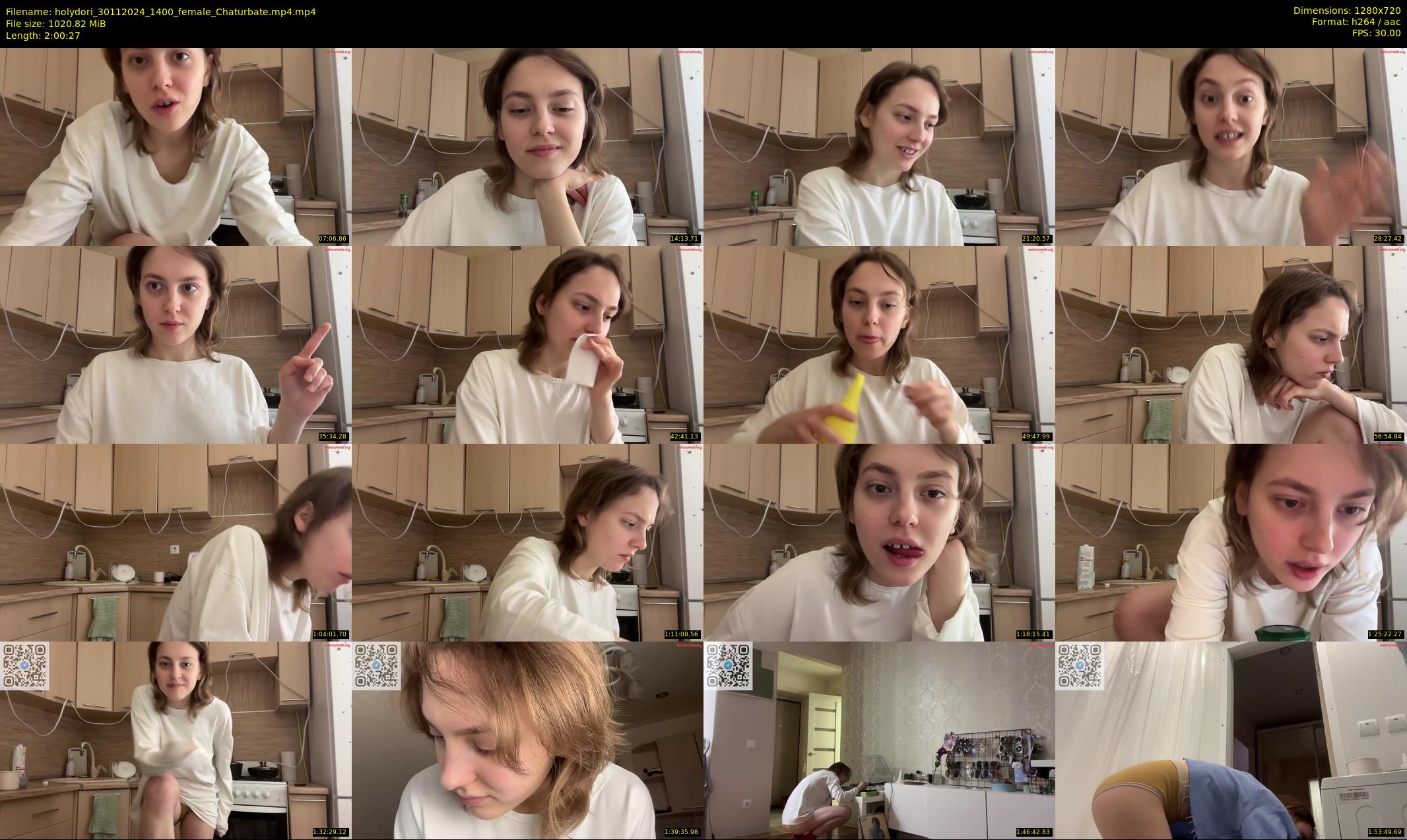 holydori — 121 minute Chaturbate female cam show recording, 720p, Nov 30, 2024