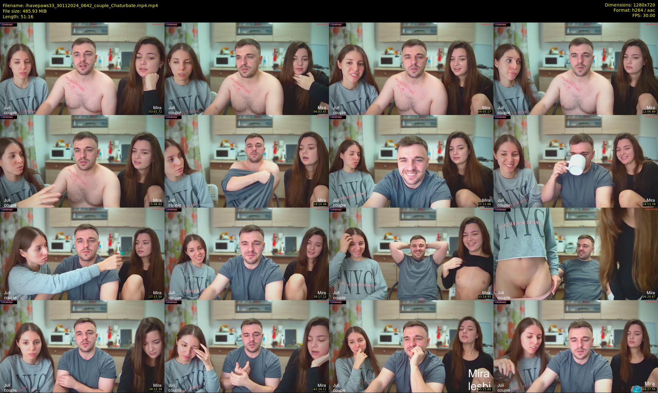 ihavepaws33 — 52 minute Chaturbate couple cam show recording, 720p, Nov 30, 2024