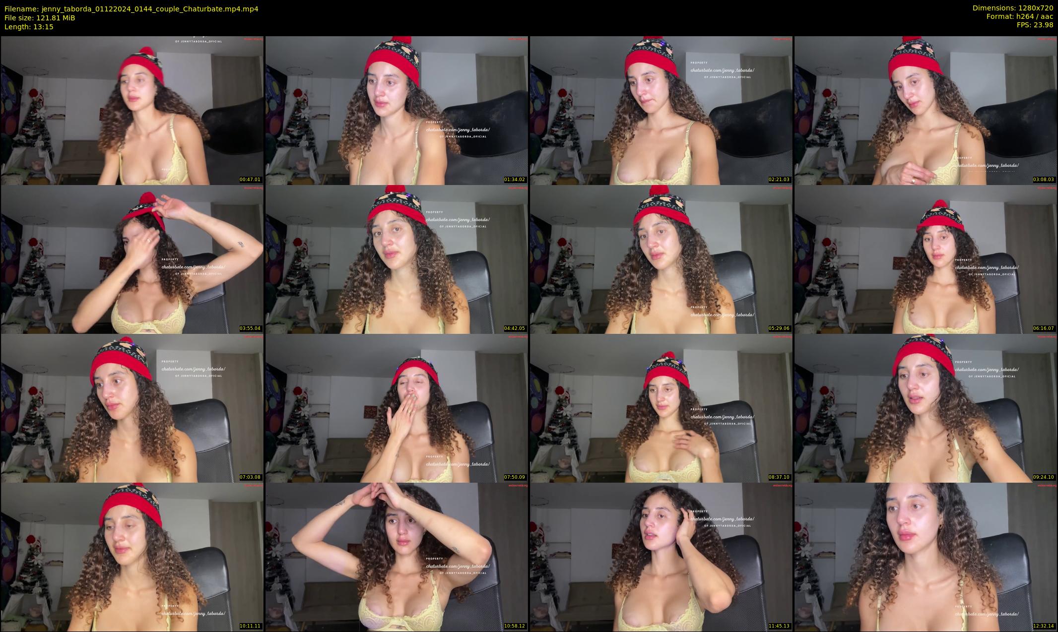 jenny_taborda — 14 minute Chaturbate female cam show recording, 720p, Dec 1, 2024