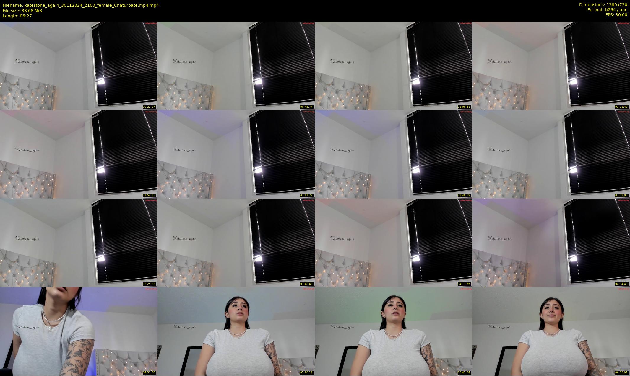 katestone_again — 7 minute Chaturbate female cam show recording, 720p, Nov 30, 2024