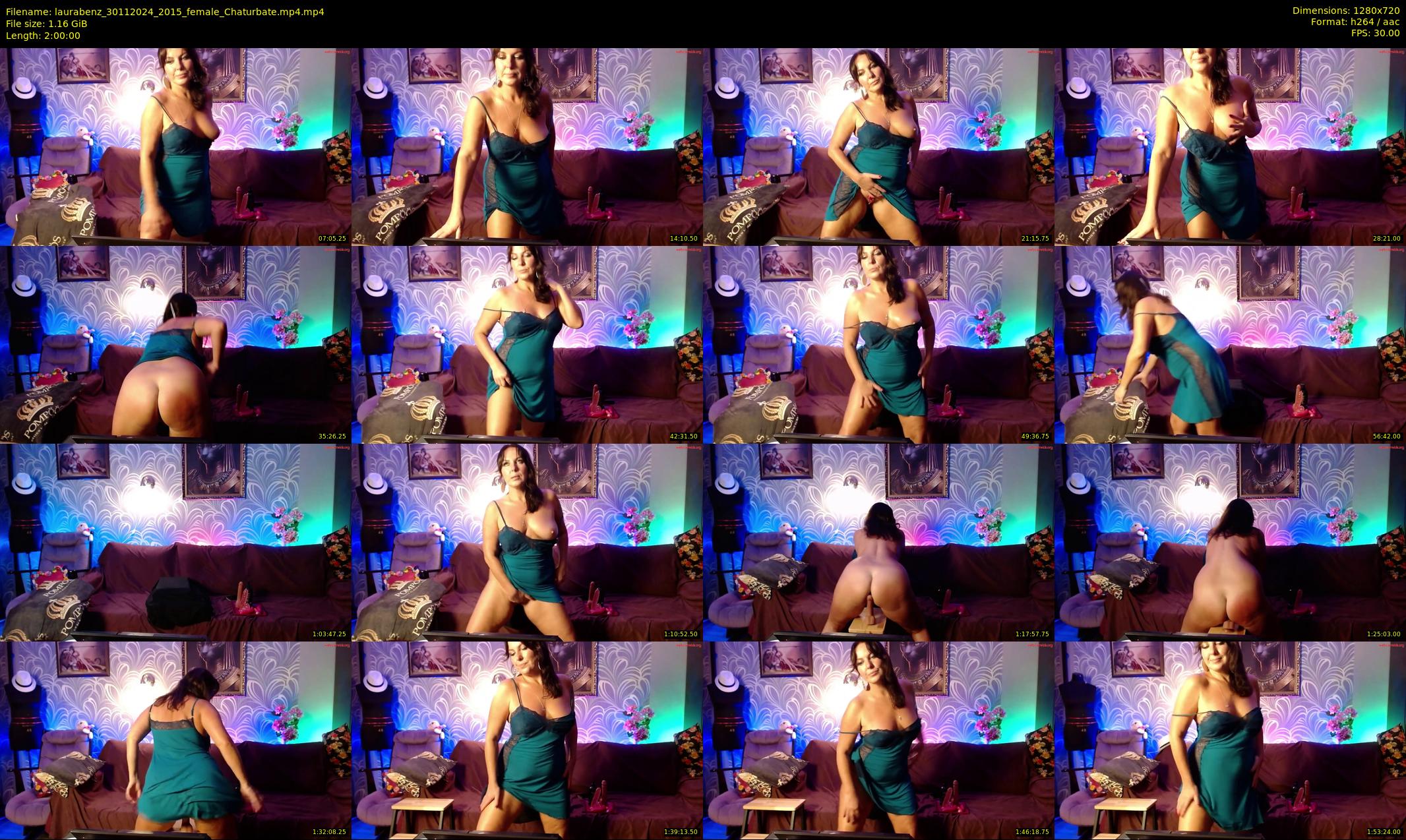 laurabenz — 120 minute Chaturbate female cam show recording, 720p, Nov 30, 2024