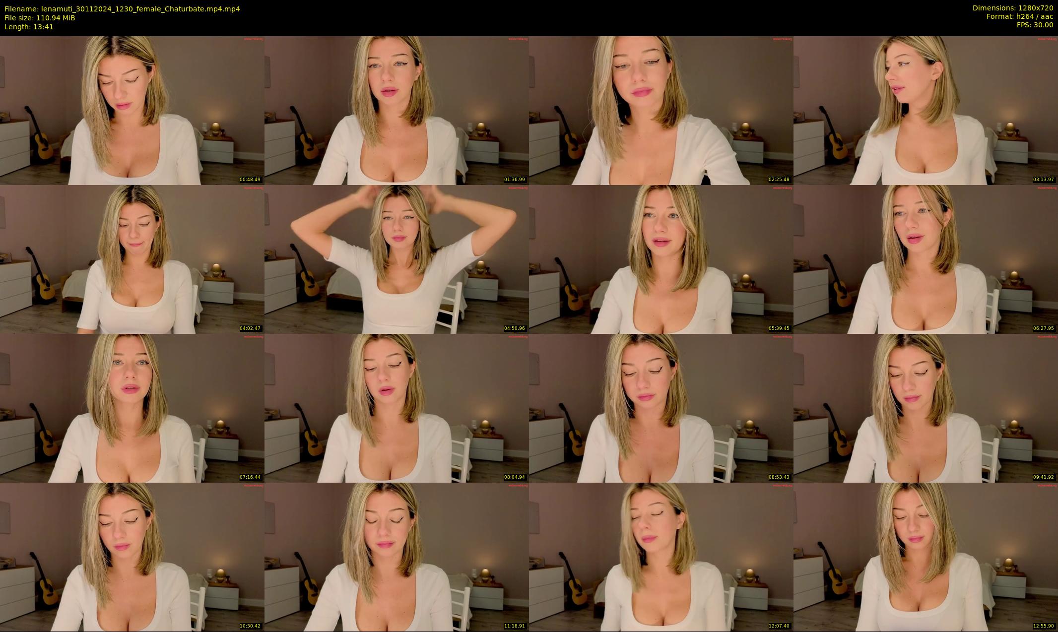 lenamuti — 14 minute Chaturbate female cam show recording, 720p, Nov 30, 2024