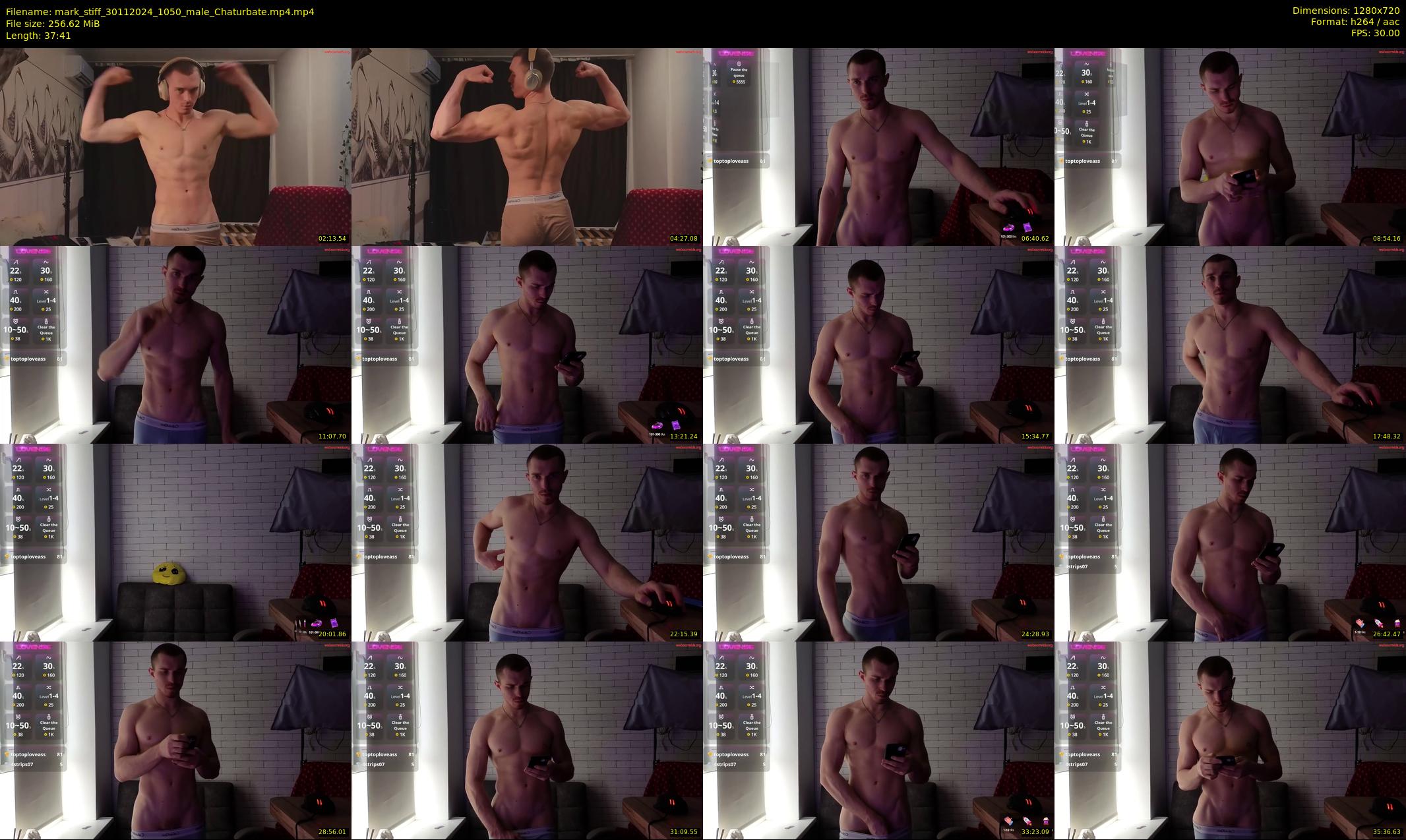 mark_stiff — 38 minute Chaturbate male cam show recording, 720p, Nov 30, 2024