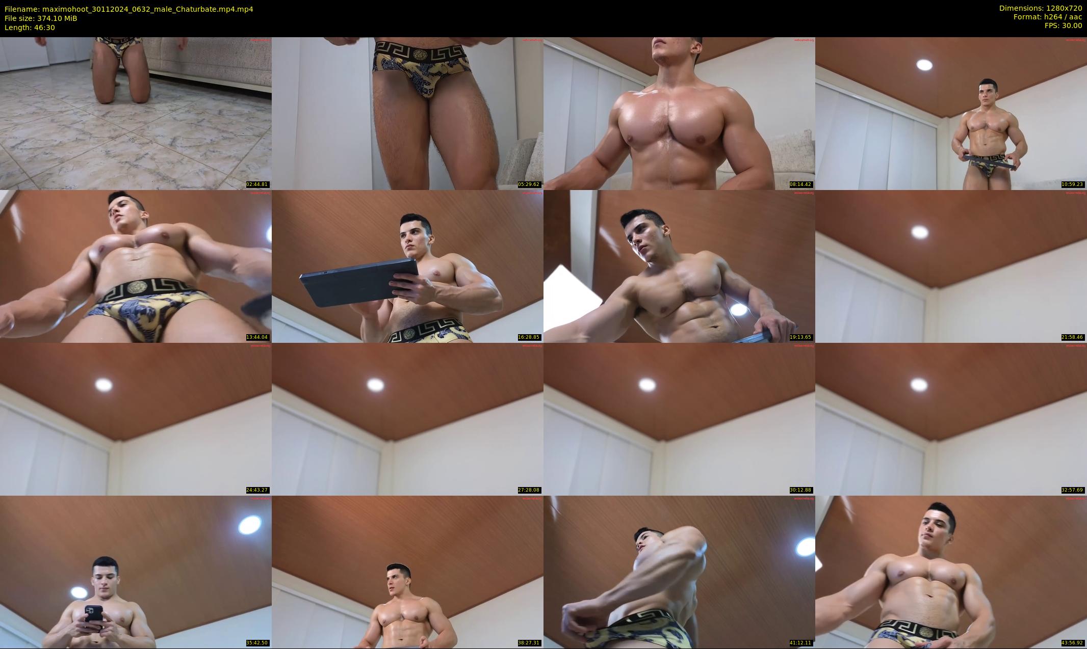 maximohoot — 47 minute Chaturbate male cam show recording, 720p, Nov 30, 2024