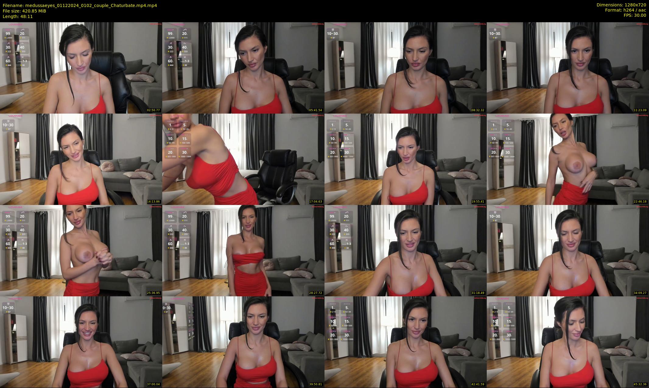 medussaeyes — 49 minute Chaturbate female cam show recording, 720p, Dec 1, 2024