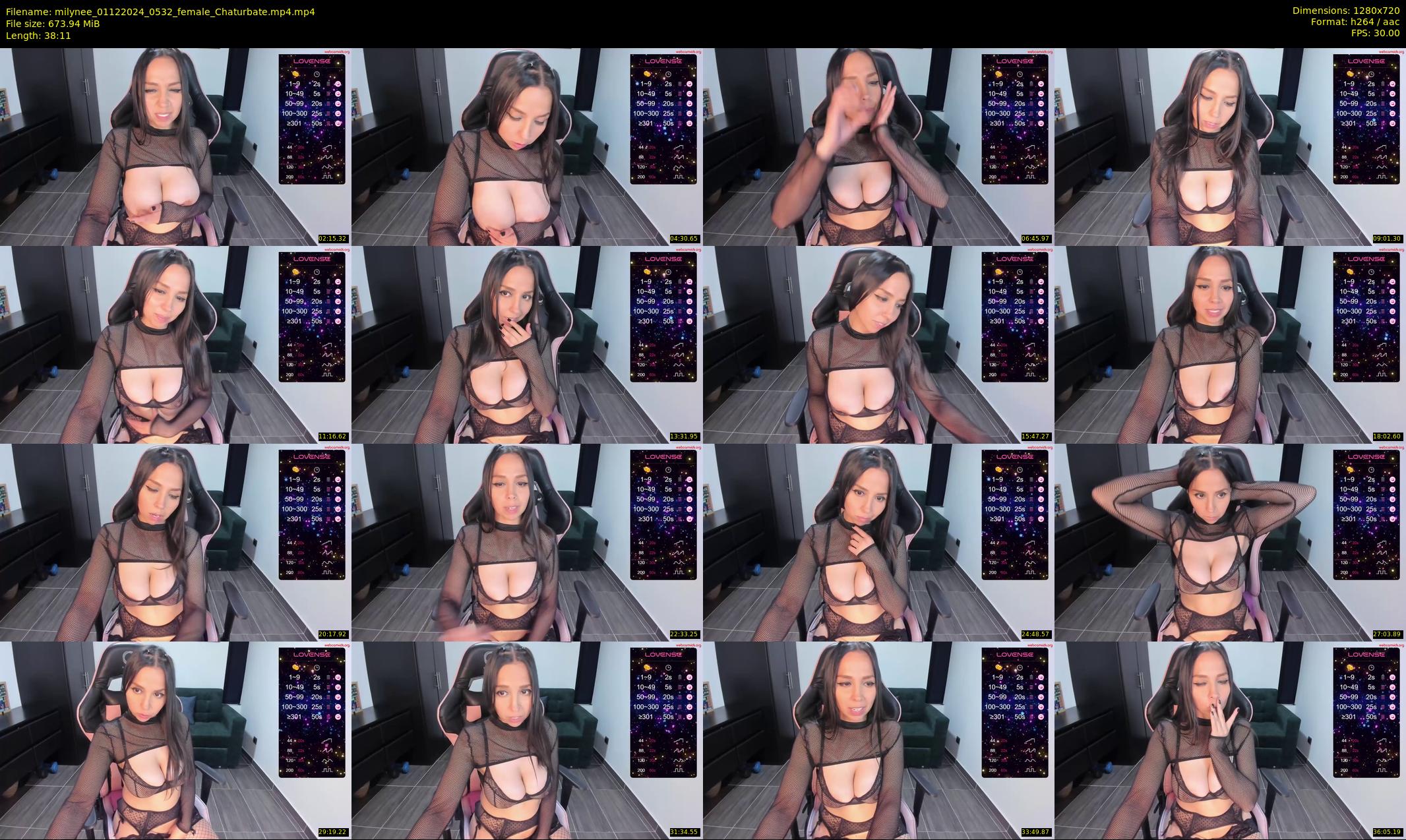 milynee — 39 minute Chaturbate female cam show recording, 720p, Dec 1, 2024