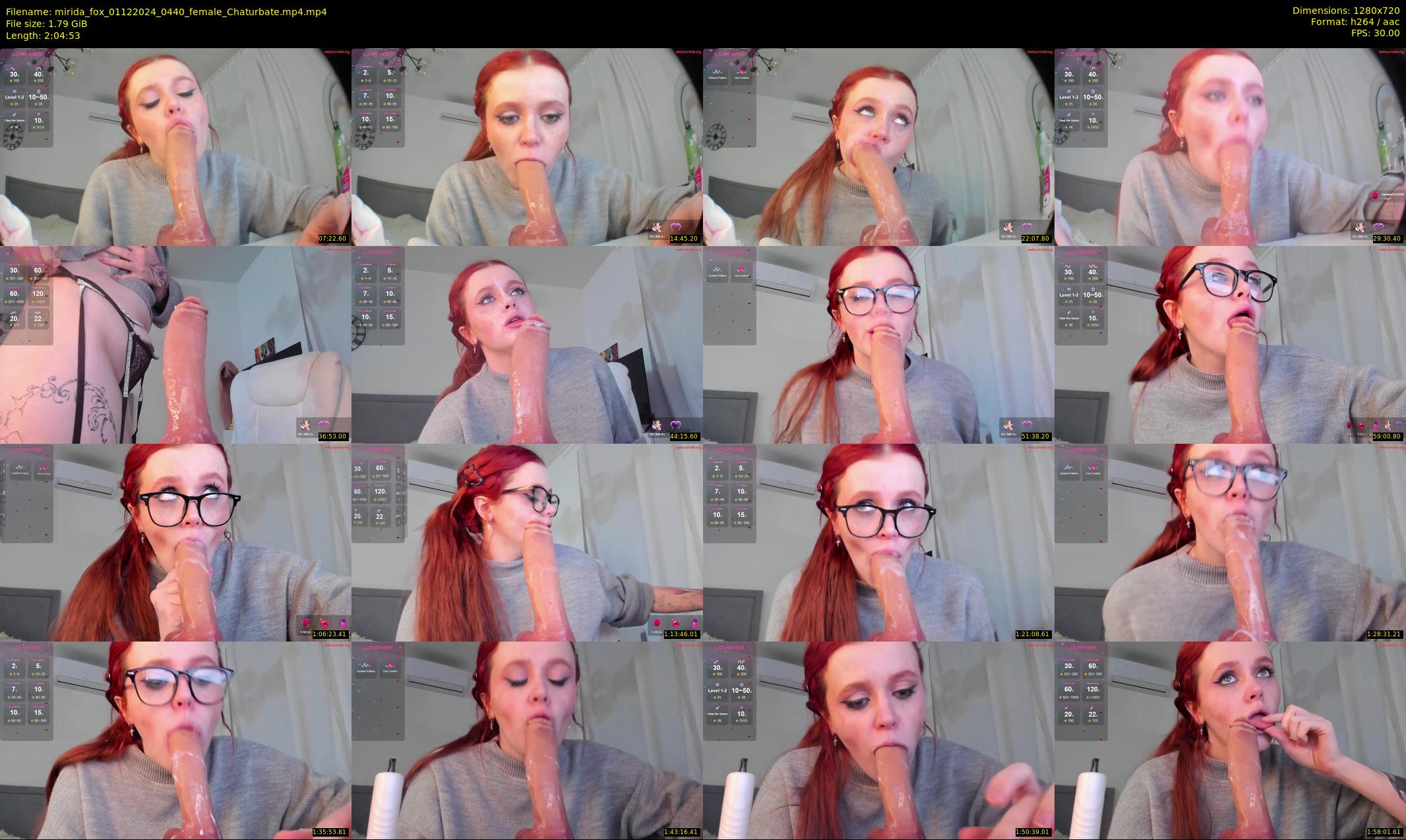 mirida_fox — 125 minute Chaturbate female cam show recording, 720p, Dec 1, 2024