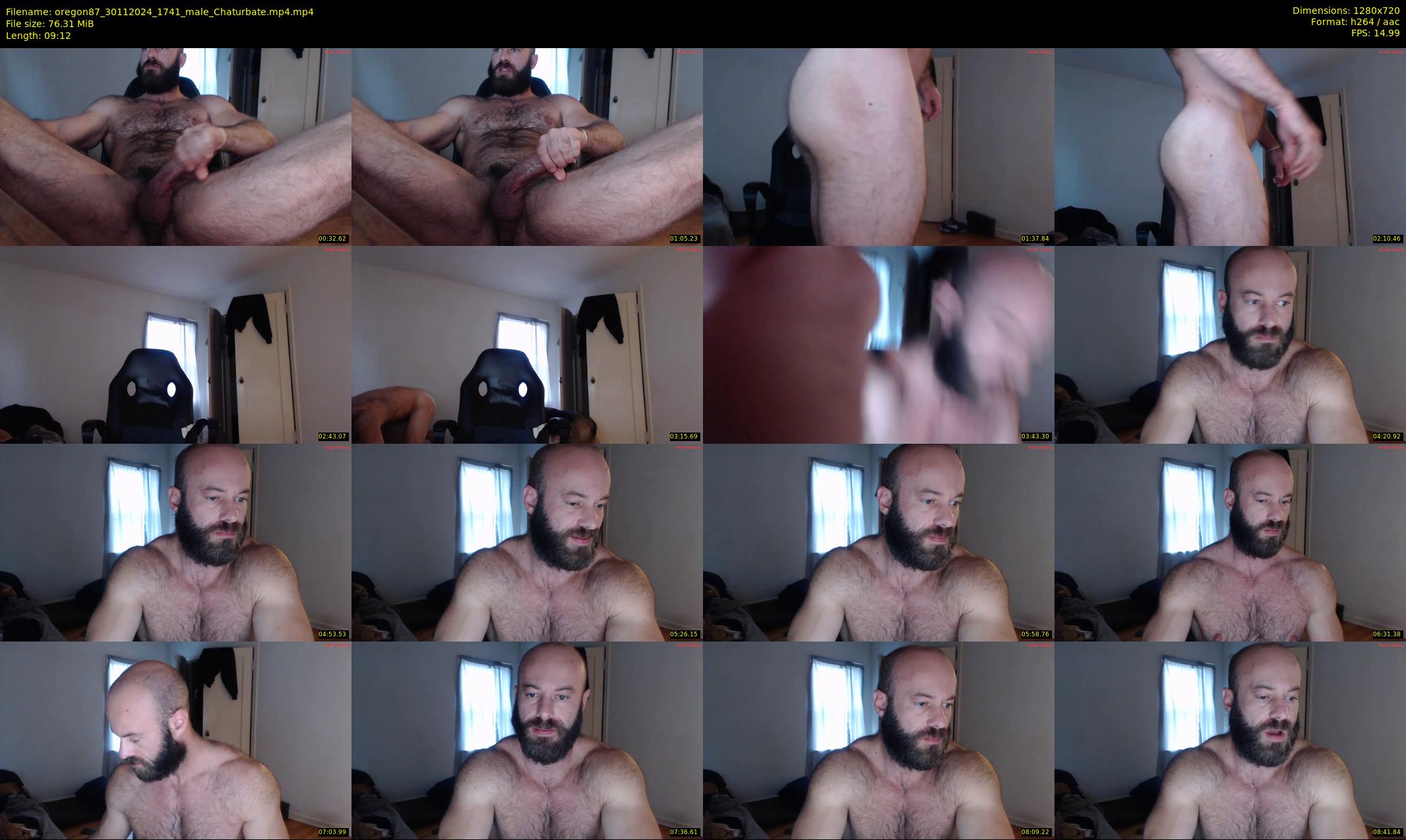oregon87 — 10 minute Chaturbate male cam show recording, 720p, Nov 30, 2024