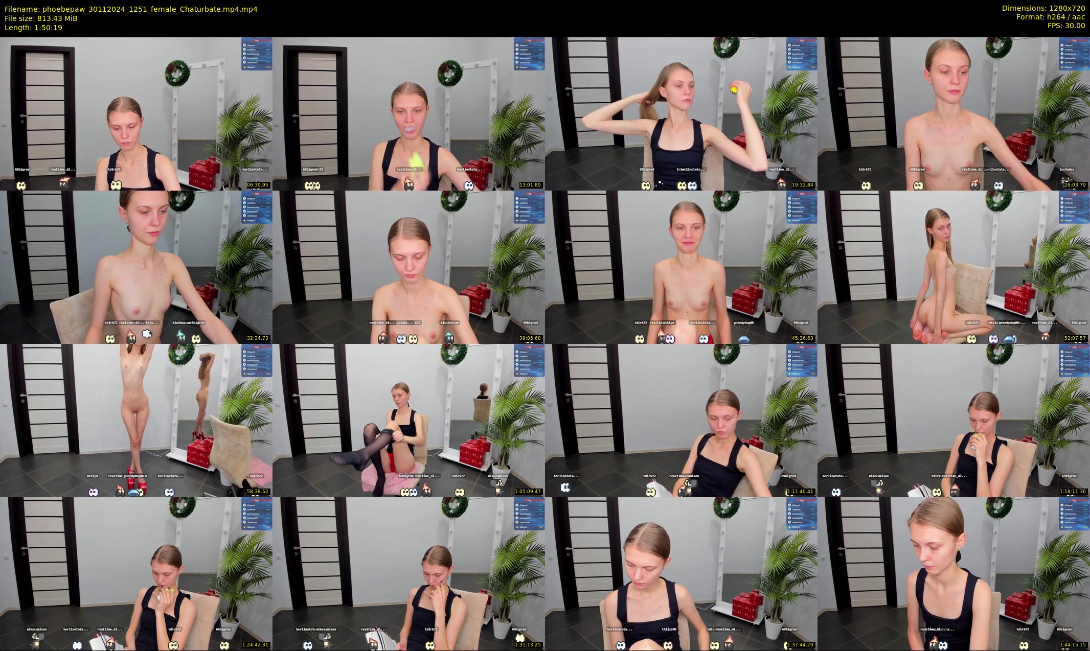 phoebepaw — 111 minute Chaturbate female cam show recording, 720p, Nov 30, 2024