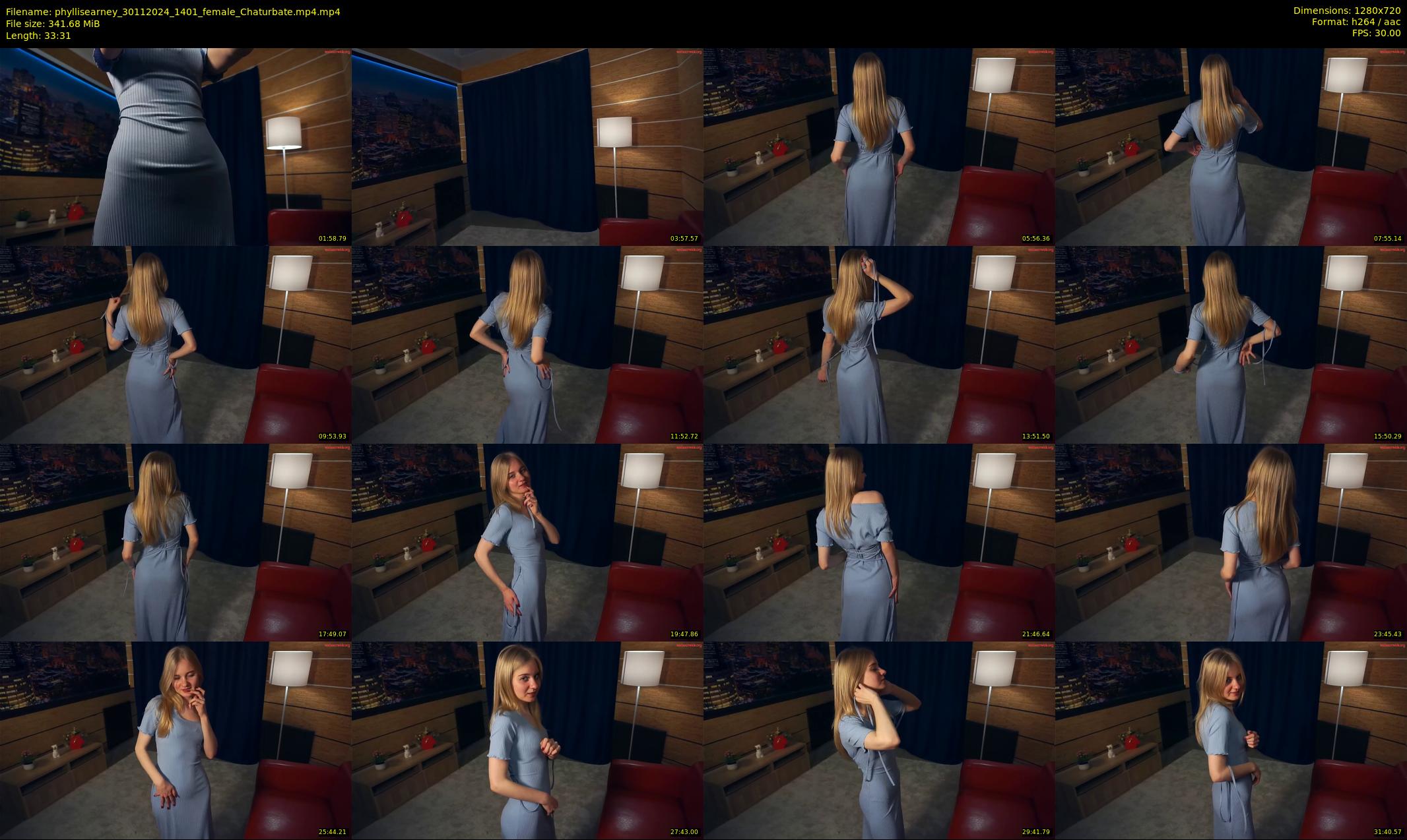phyllisearney — 34 minute Chaturbate female cam show recording, 720p, Nov 30, 2024