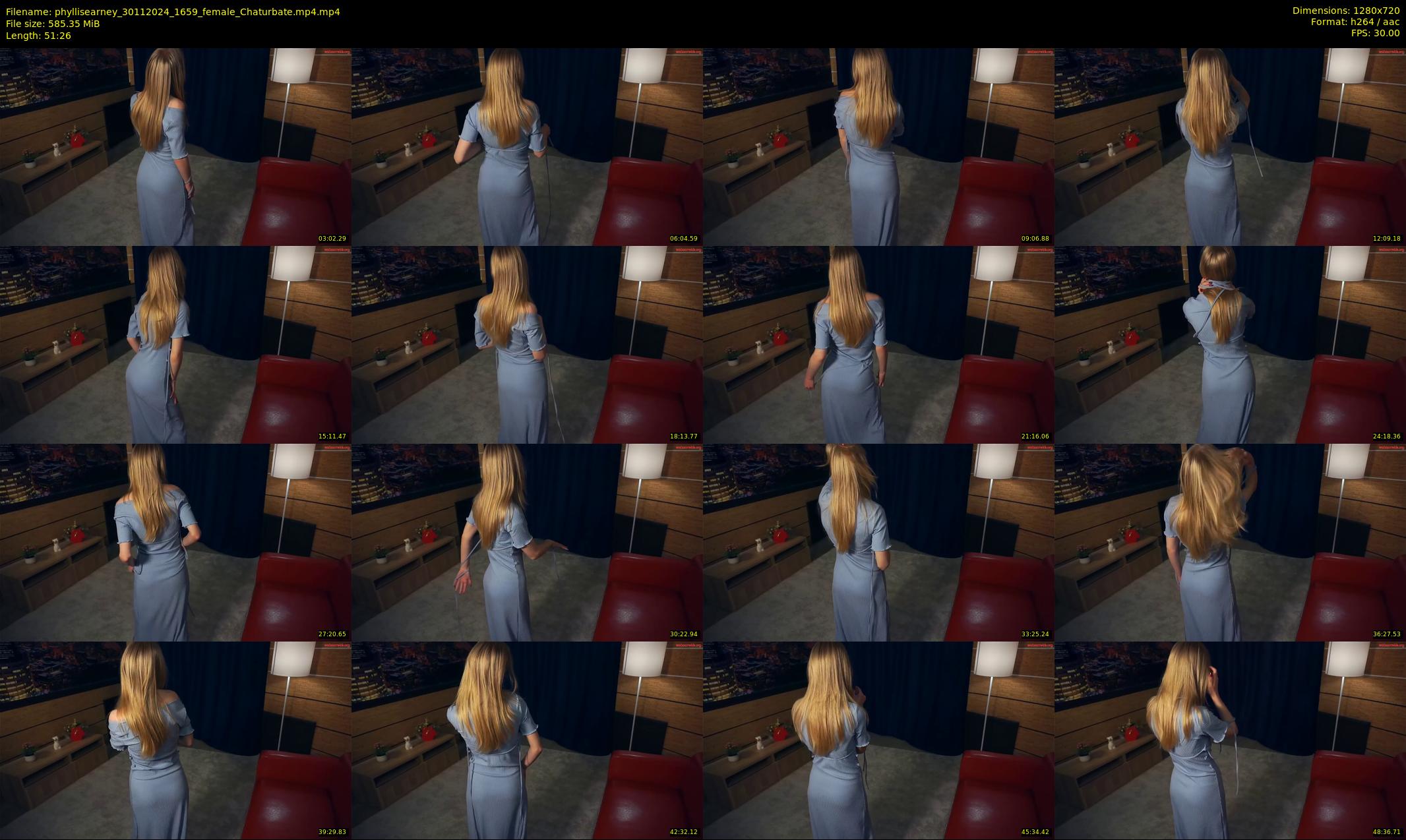 phyllisearney — 52 minute Chaturbate female cam show recording, 720p, Nov 30, 2024