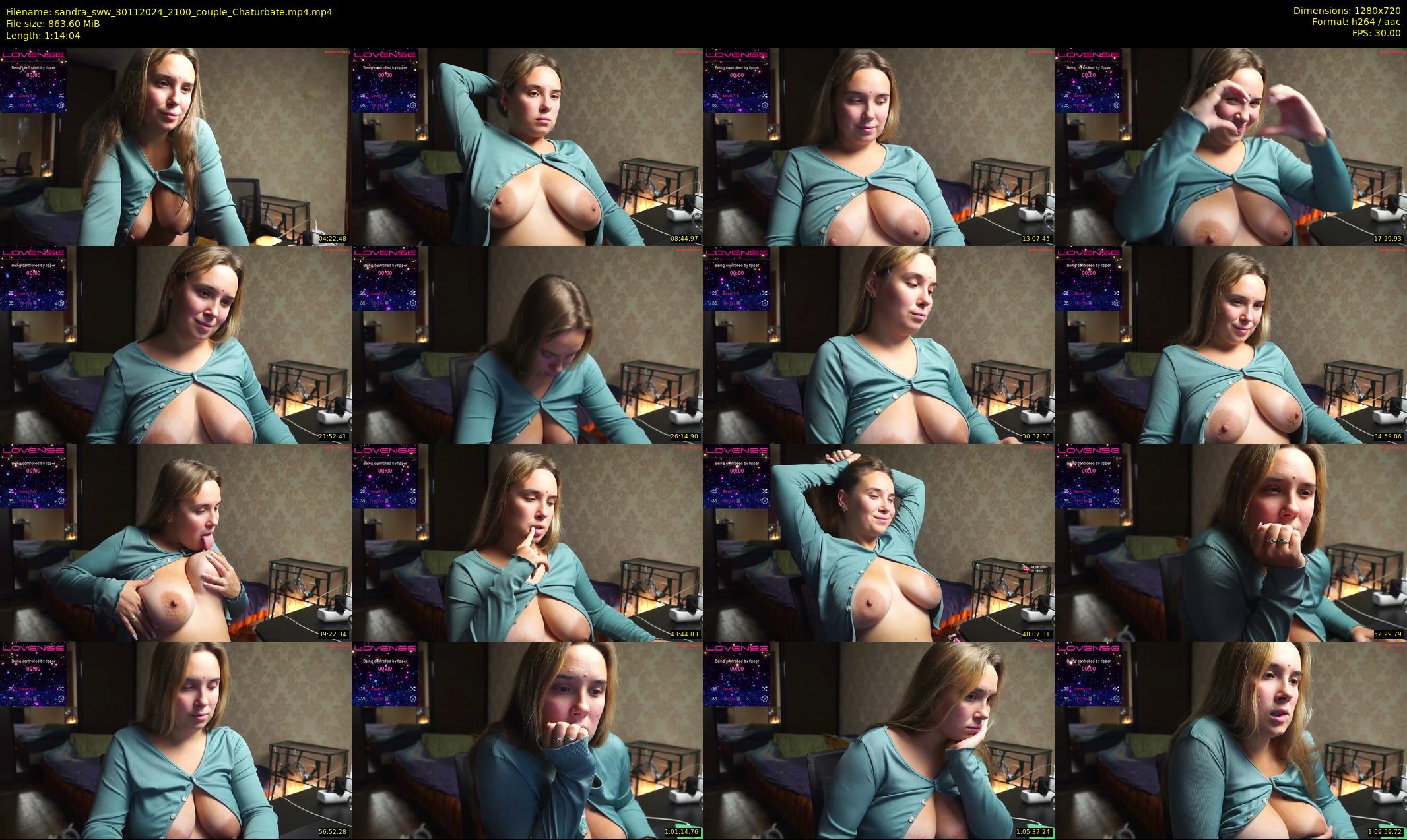 sandra_sww — 75 minute Chaturbate couple cam show recording, 720p, Nov 30, 2024