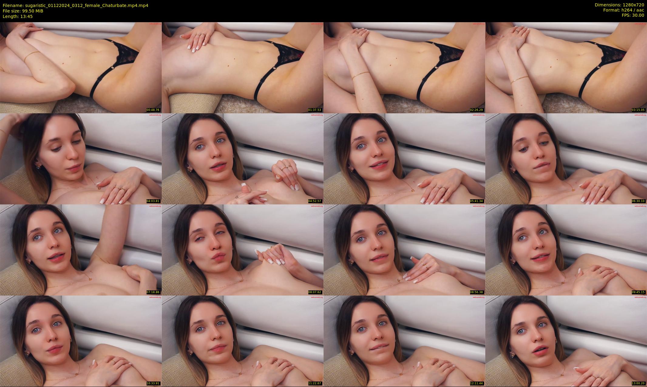 sugaristic — 14 minute Chaturbate female cam show recording, 720p, Dec 1, 2024