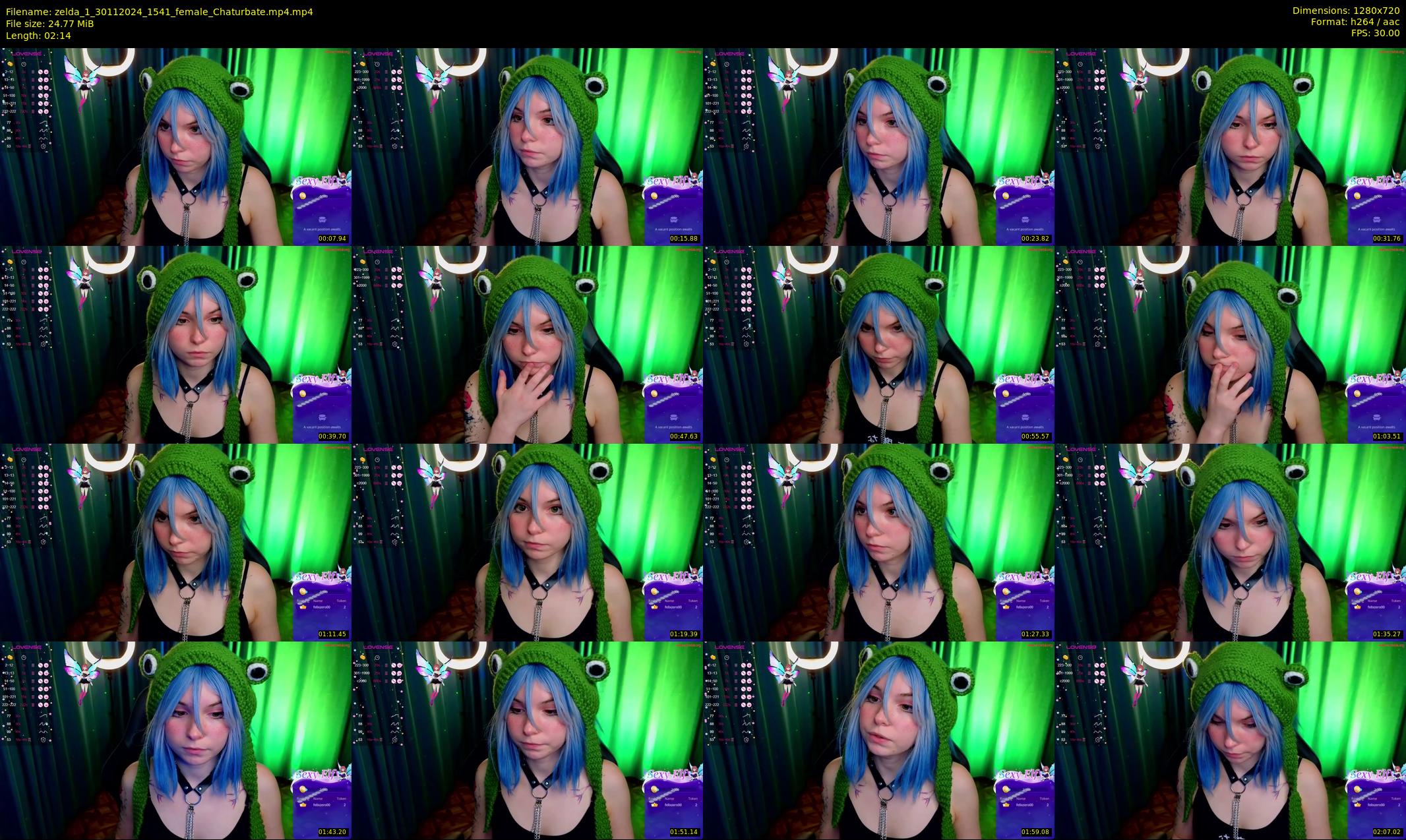 zelda_1 — 3 minute Chaturbate female cam show recording, 720p, Nov 30, 2024