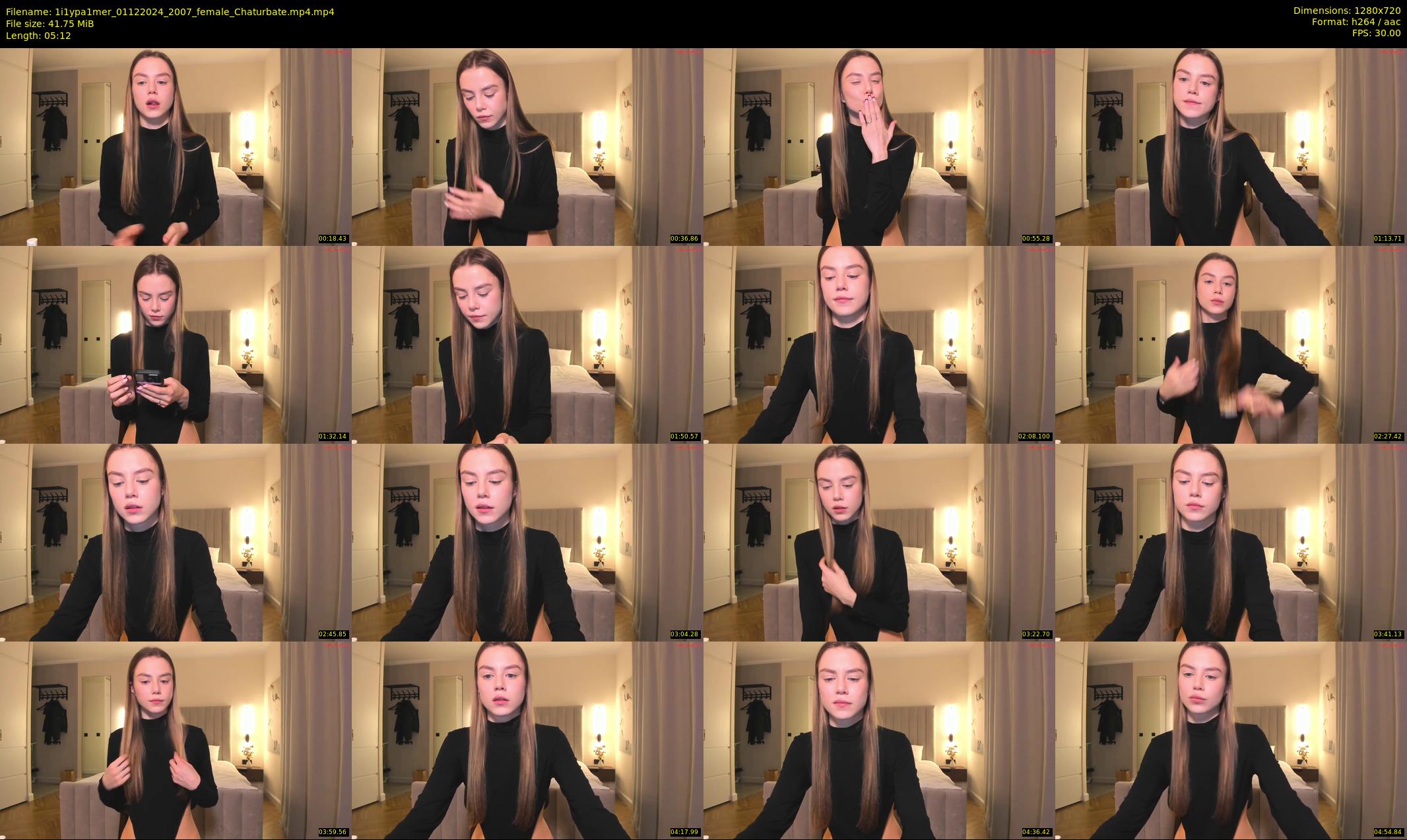 1i1ypa1mer — 6 minute Chaturbate female cam show recording, 720p, Dec 1, 2024