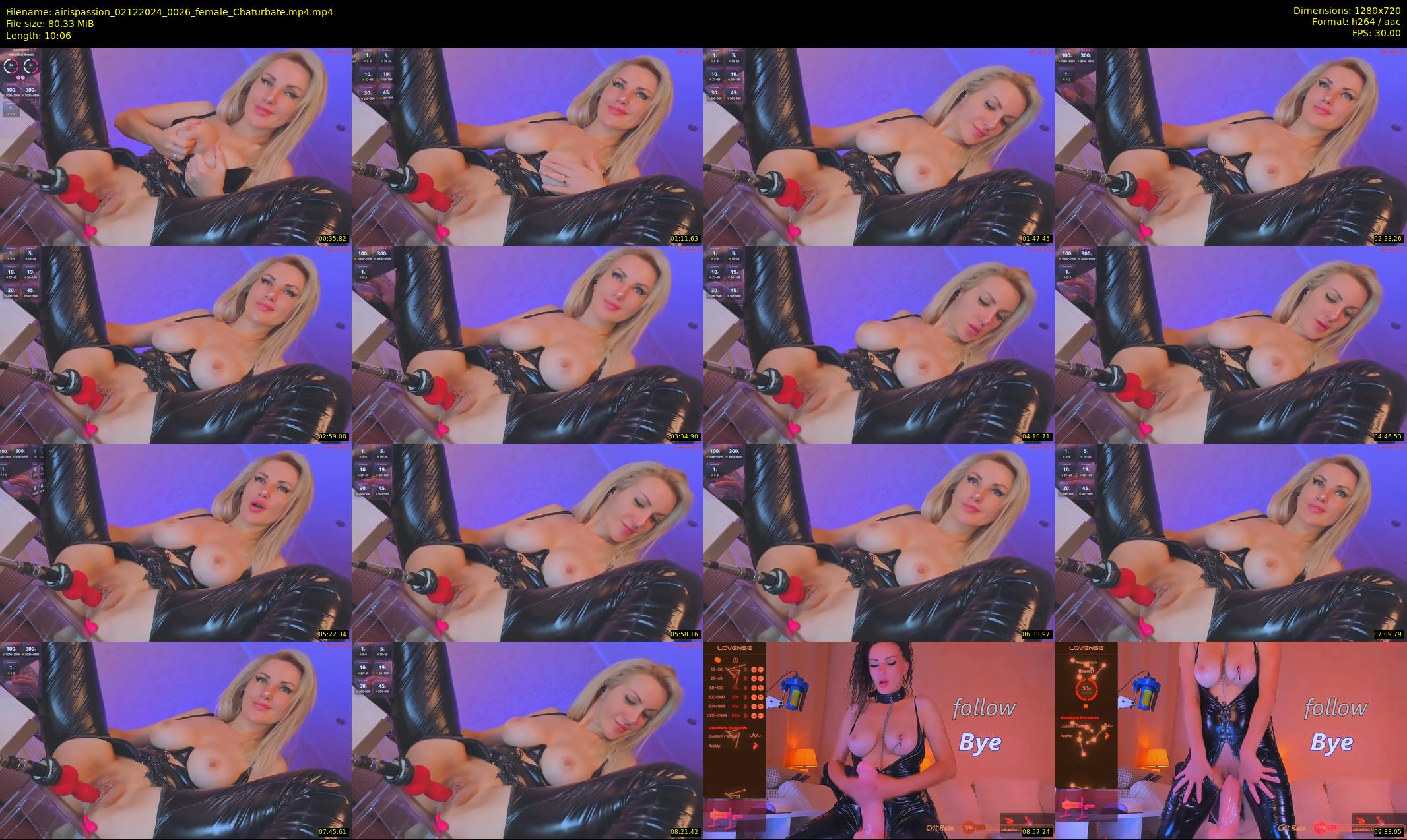 airispassion — 11 minute Chaturbate female cam show recording, 720p, Dec 2, 2024