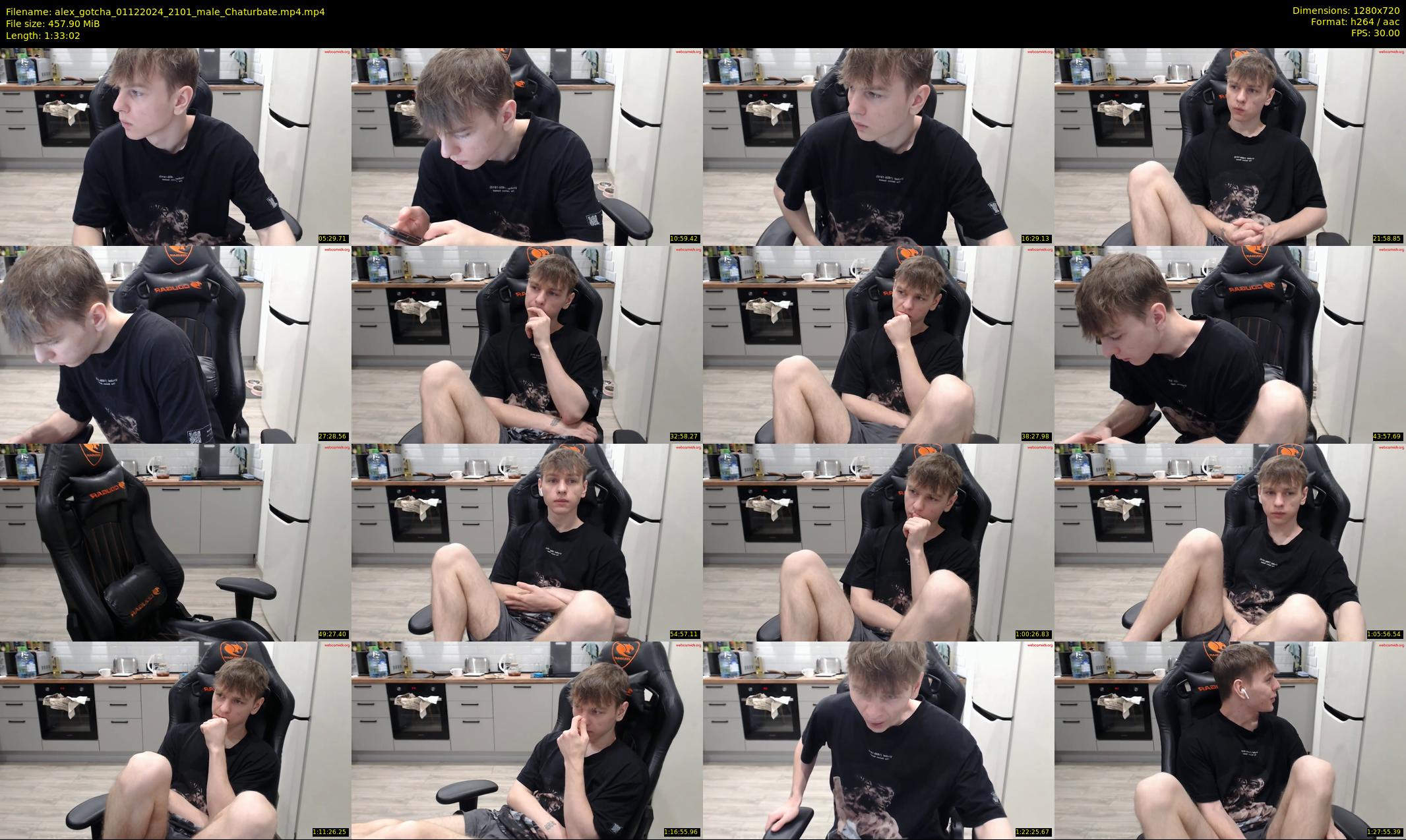 alex_gotcha — 94 minute Chaturbate male cam show recording, 720p, Dec 1, 2024