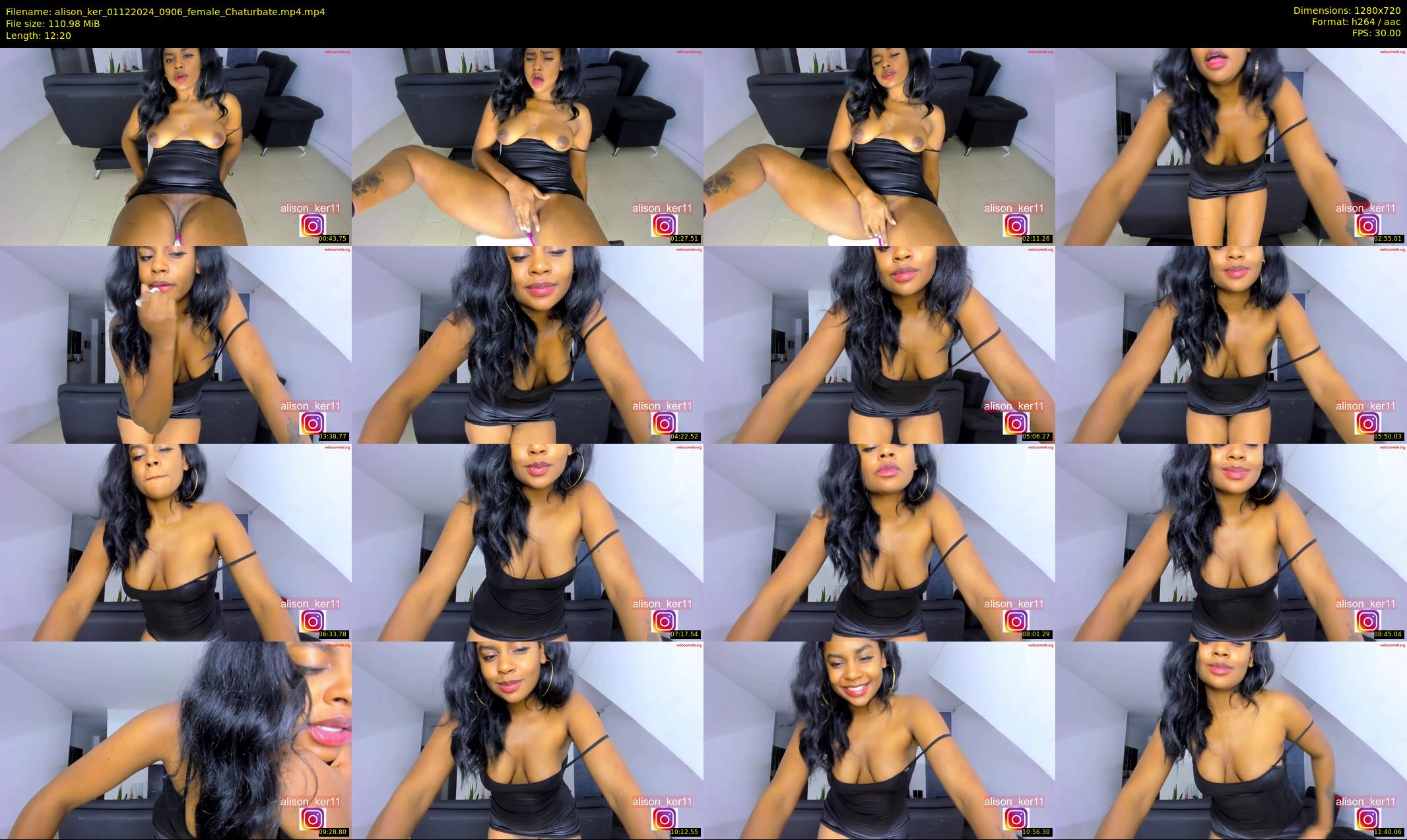 alison_ker — 13 minute Chaturbate female cam show recording, 720p, Dec 1, 2024