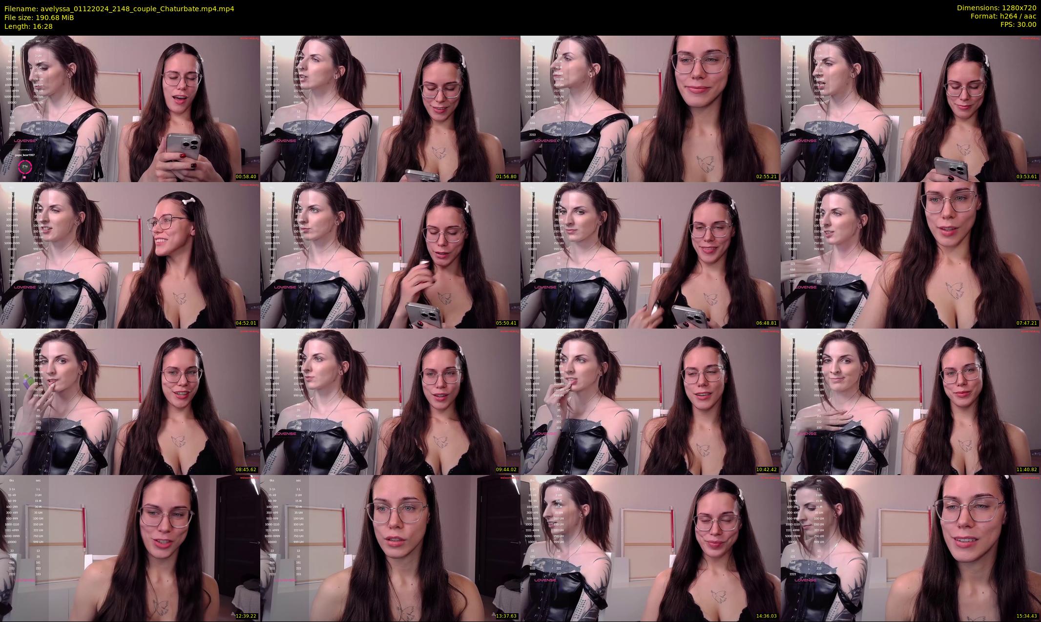 avelyssa — 17 minute Chaturbate female cam show recording, 720p, Dec 1, 2024