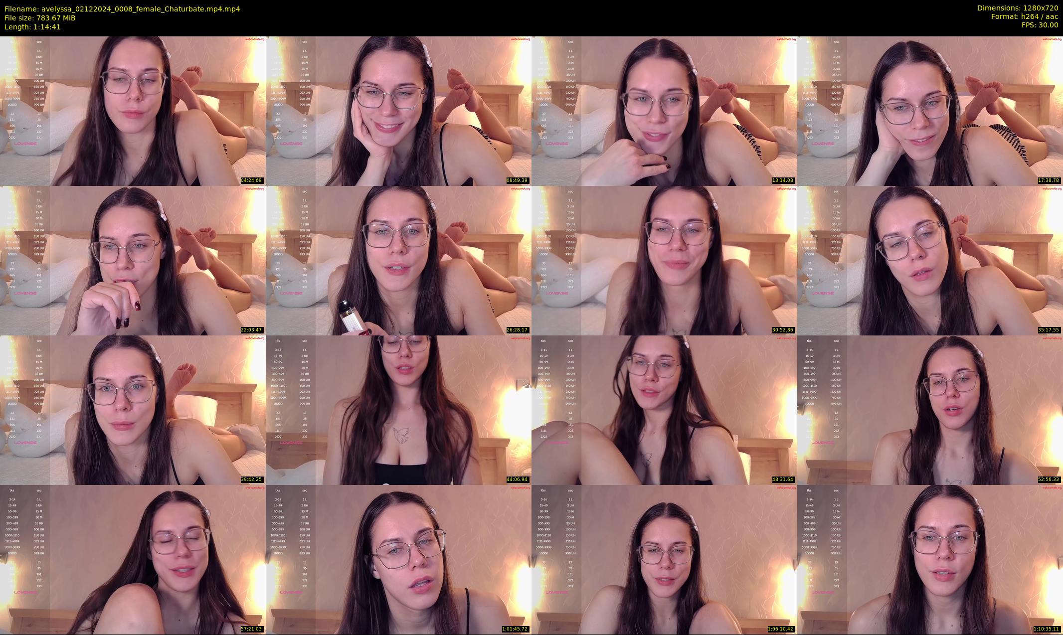 avelyssa — 75 minute Chaturbate female cam show recording, 720p, Dec 2, 2024