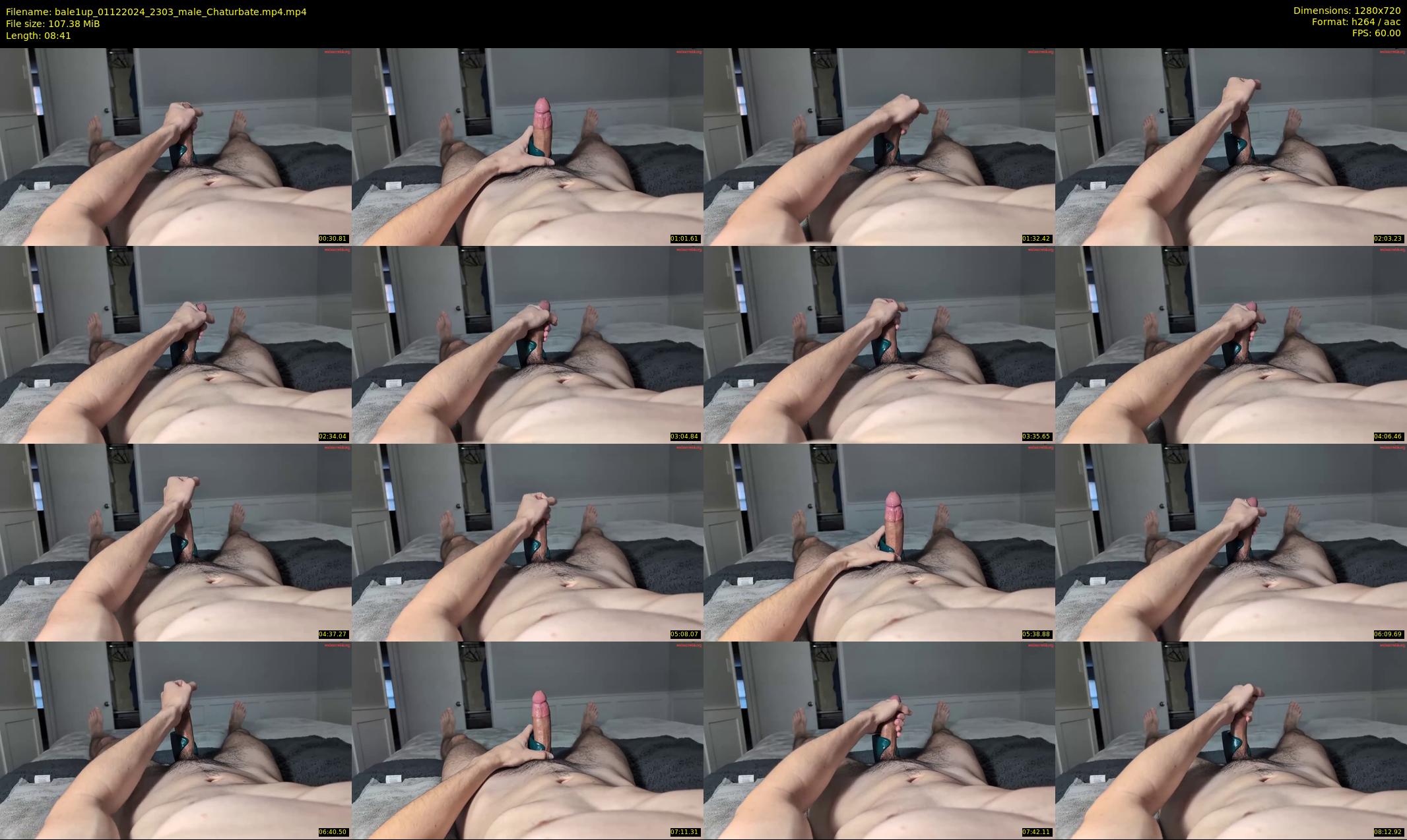 bale1up — 9 minute Chaturbate male cam show recording, 720p, Dec 1, 2024