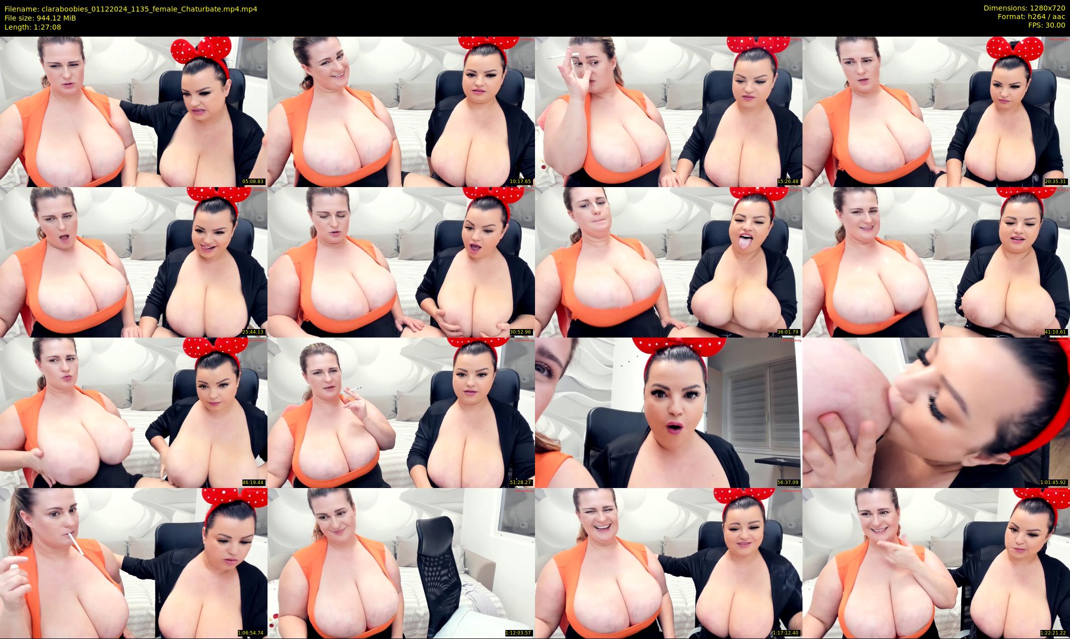 claraboobies — 88 minute Chaturbate female cam show recording, 720p, Dec 1, 2024