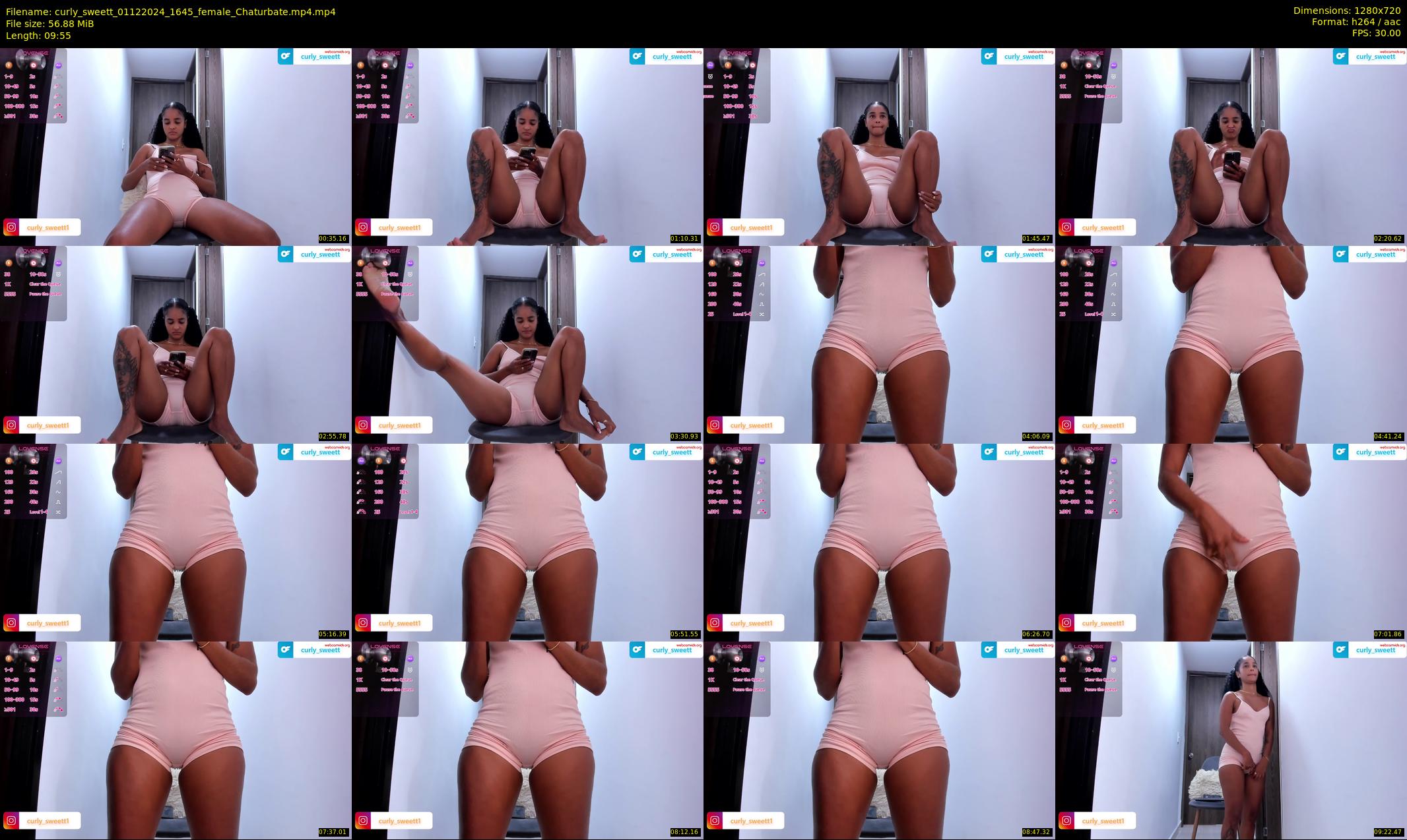 curly_sweett — 10 minute Chaturbate female cam show recording, 720p, Dec 1, 2024