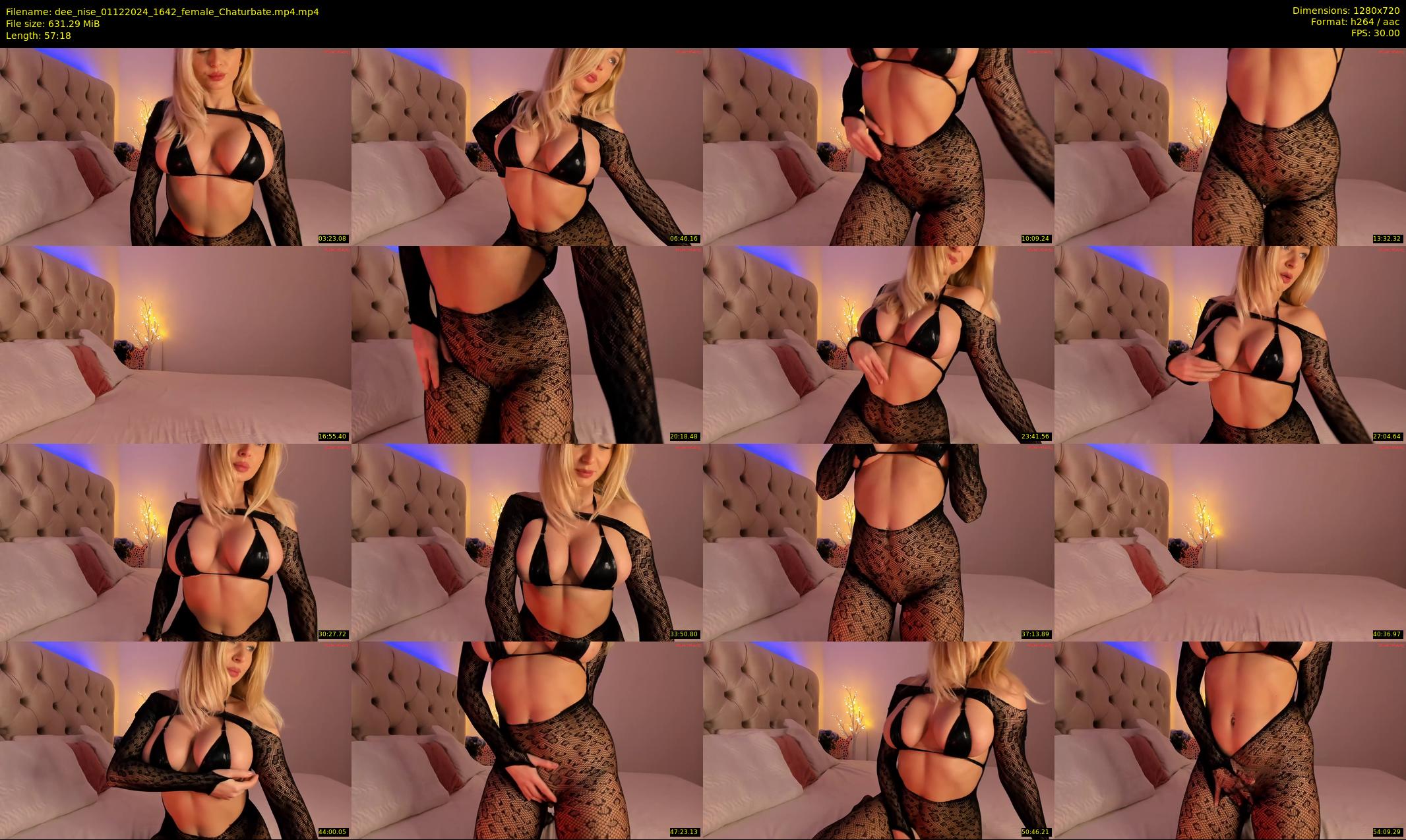 dee_nise — 58 minute Chaturbate female cam show recording, 720p, Dec 1, 2024