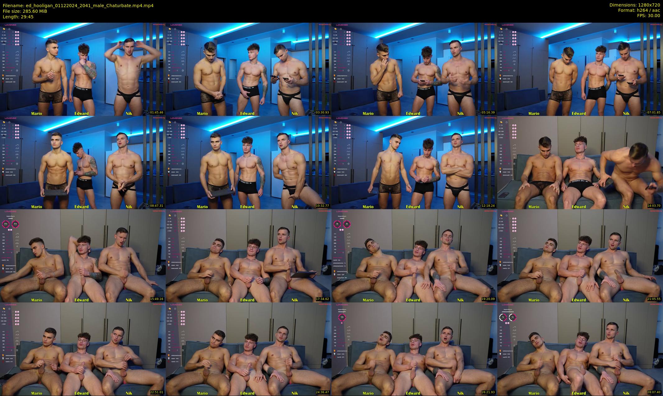 ed_hooligan — 30 minute Chaturbate male cam show recording, 720p, Dec 1, 2024