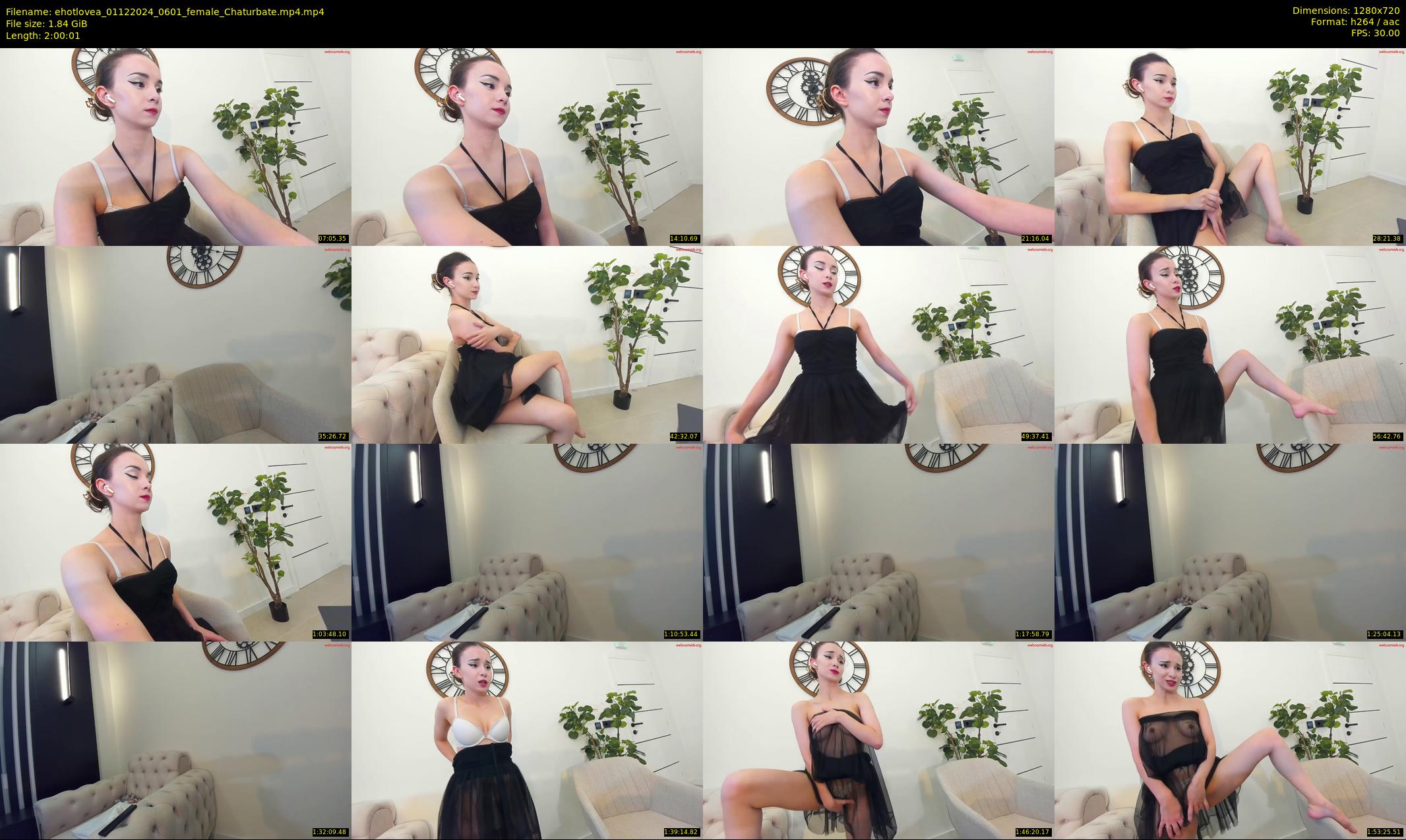 ehotlovea — 121 minute Chaturbate female cam show recording, 720p, Dec 1, 2024