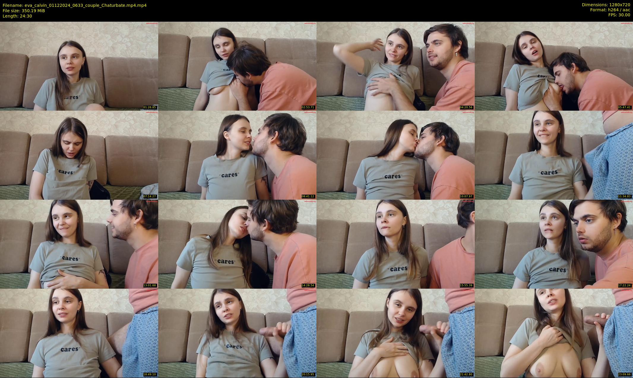 eva_calvin — 25 minute Chaturbate couple cam show recording, 720p, Dec 1, 2024