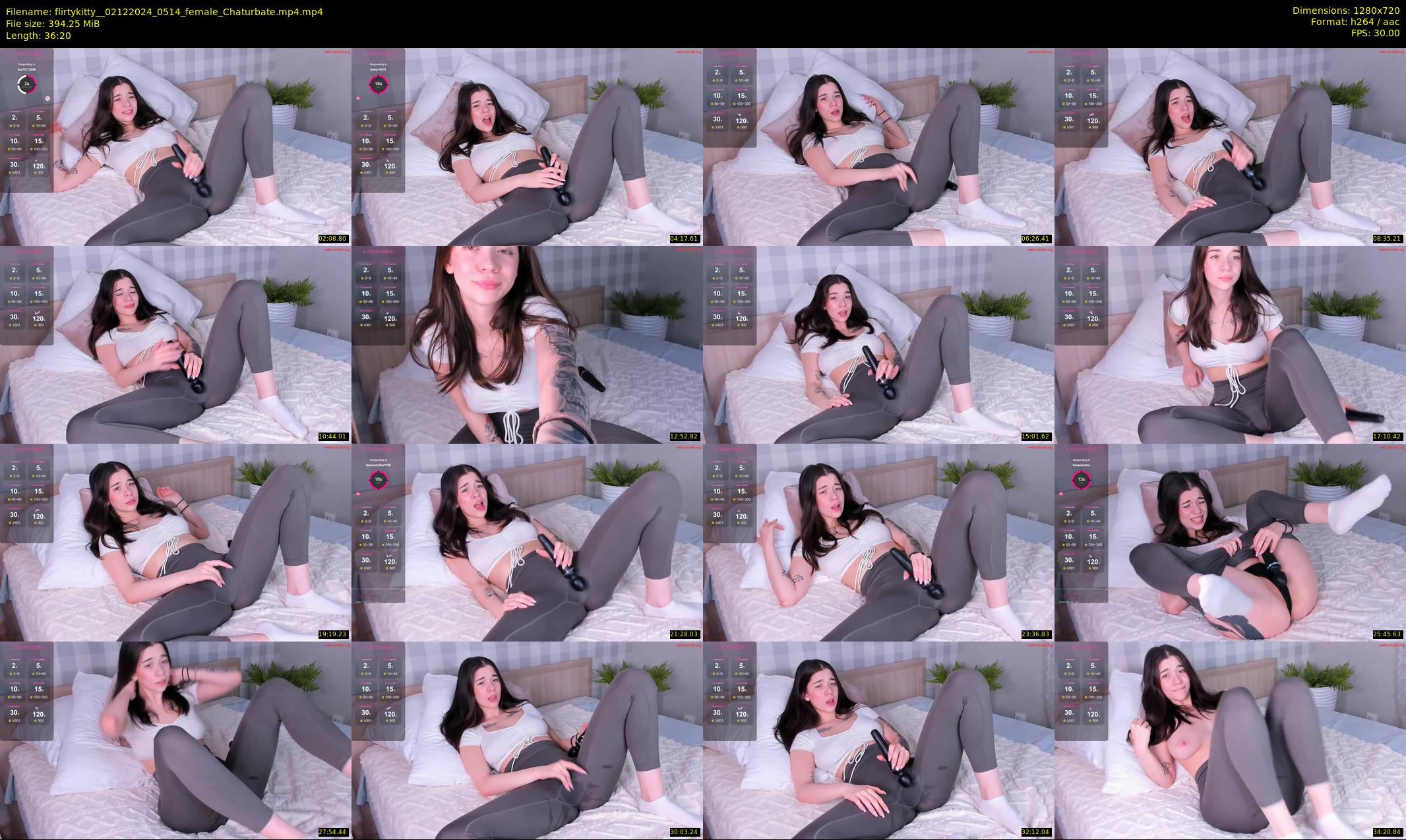 flirtykitty_ — 37 minute Chaturbate female cam show recording, 720p, Dec 2, 2024