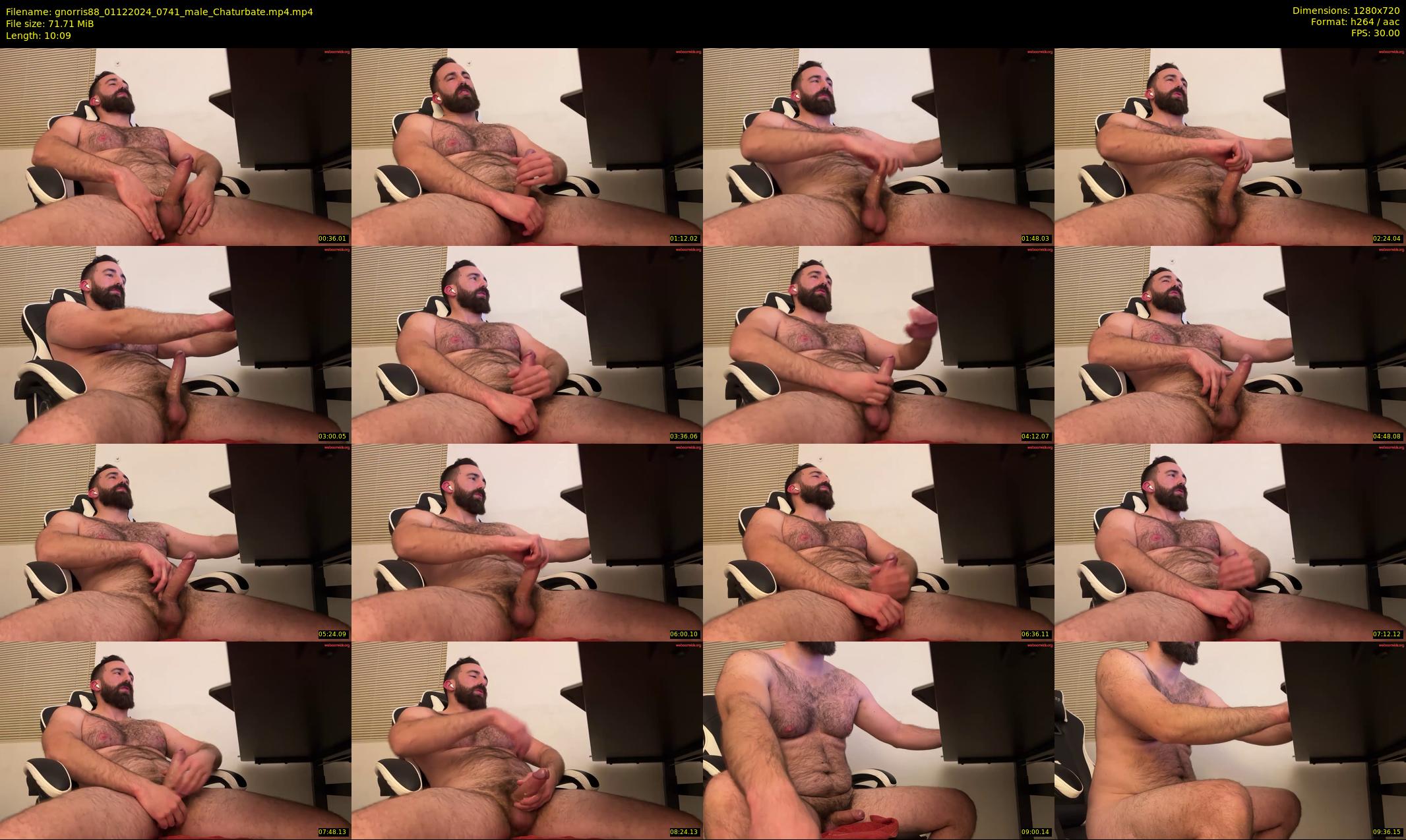 gnorris88 — 11 minute Chaturbate male cam show recording, 720p, Dec 1, 2024