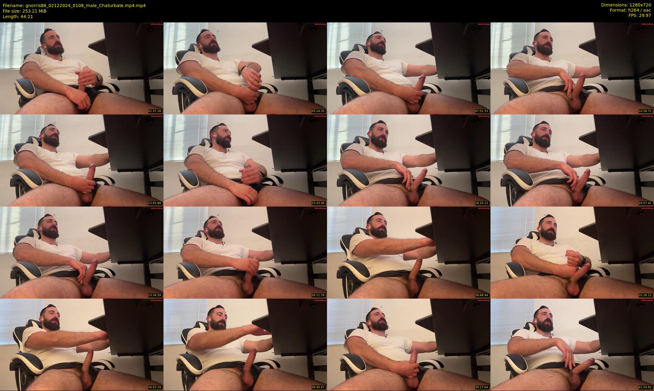 gnorris88 — 45 minute Chaturbate male cam show recording, 720p, Dec 2, 2024