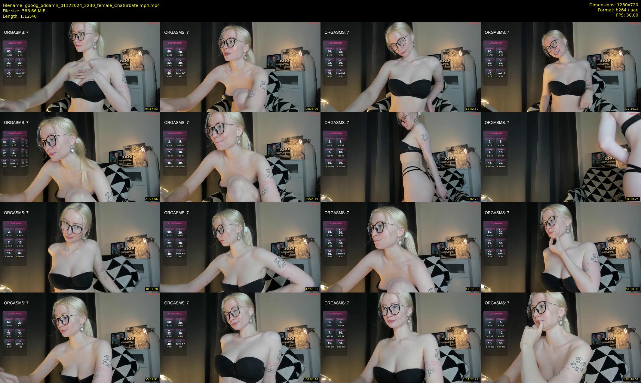 goodg_oddamn — 73 minute Chaturbate female cam show recording, 720p, Dec 1, 2024