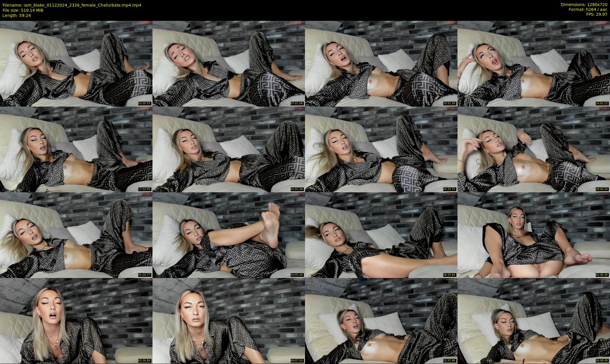 iam_blake — 60 minute Chaturbate female cam show recording, 720p, Dec 1, 2024