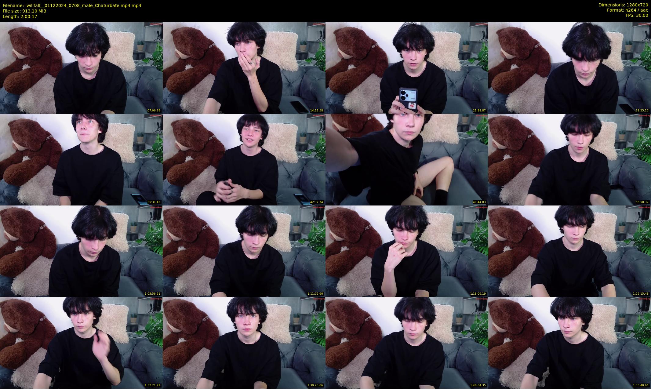 iwillfall_ — 121 minute Chaturbate male cam show recording, 720p, Dec 1, 2024