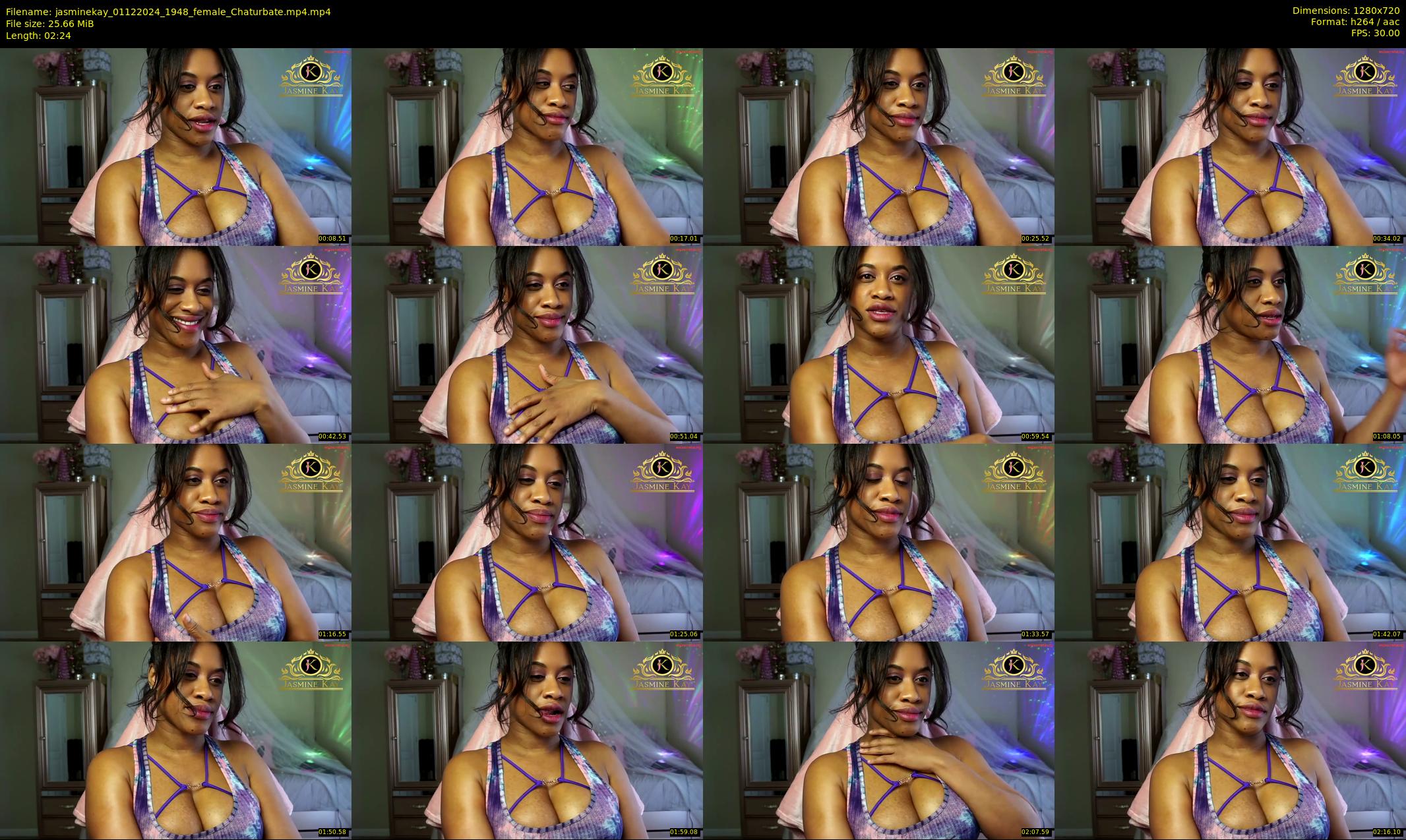 jasminekay — 3 minute Chaturbate female cam show recording, 720p, Dec 1, 2024